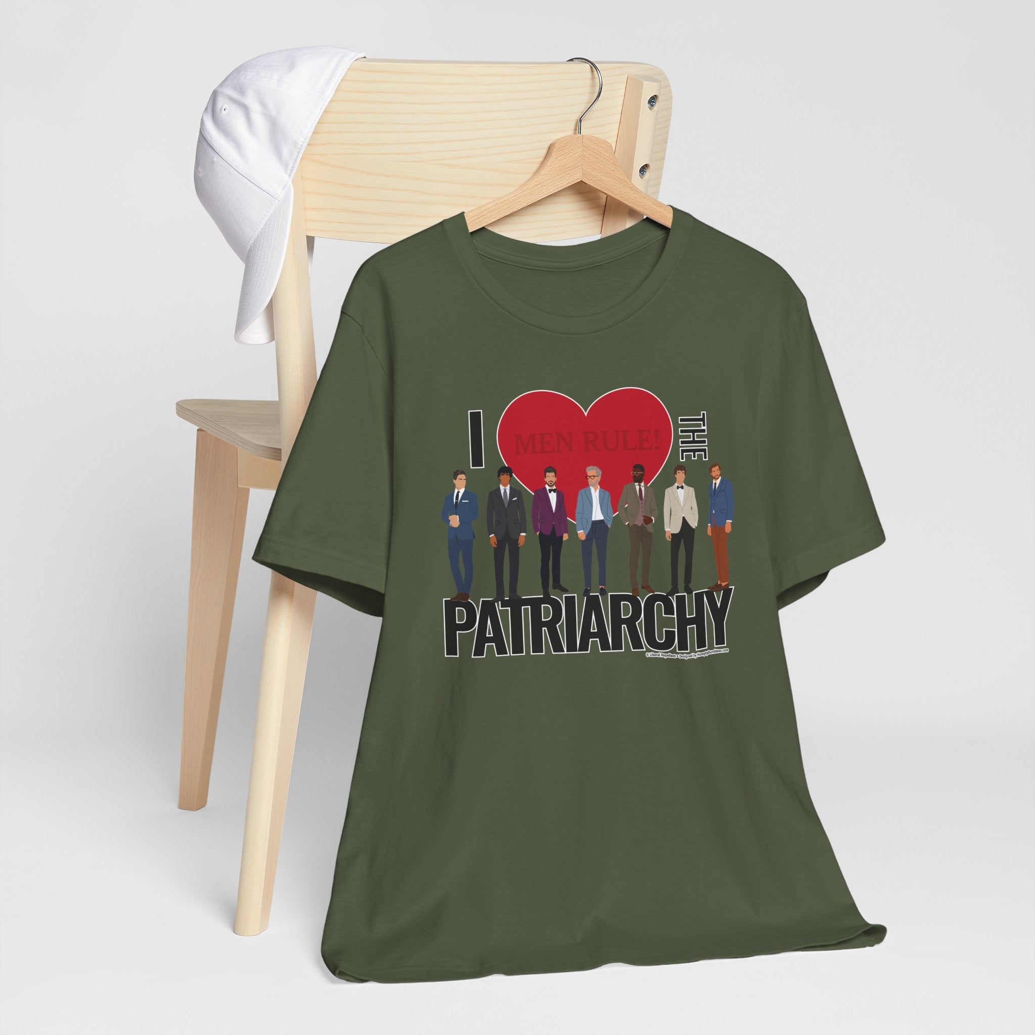 I Love The Patriarchy (The Good 'Ol Boys Edition) - Unisex Soft Cotton Short Sleeve T-Shirt