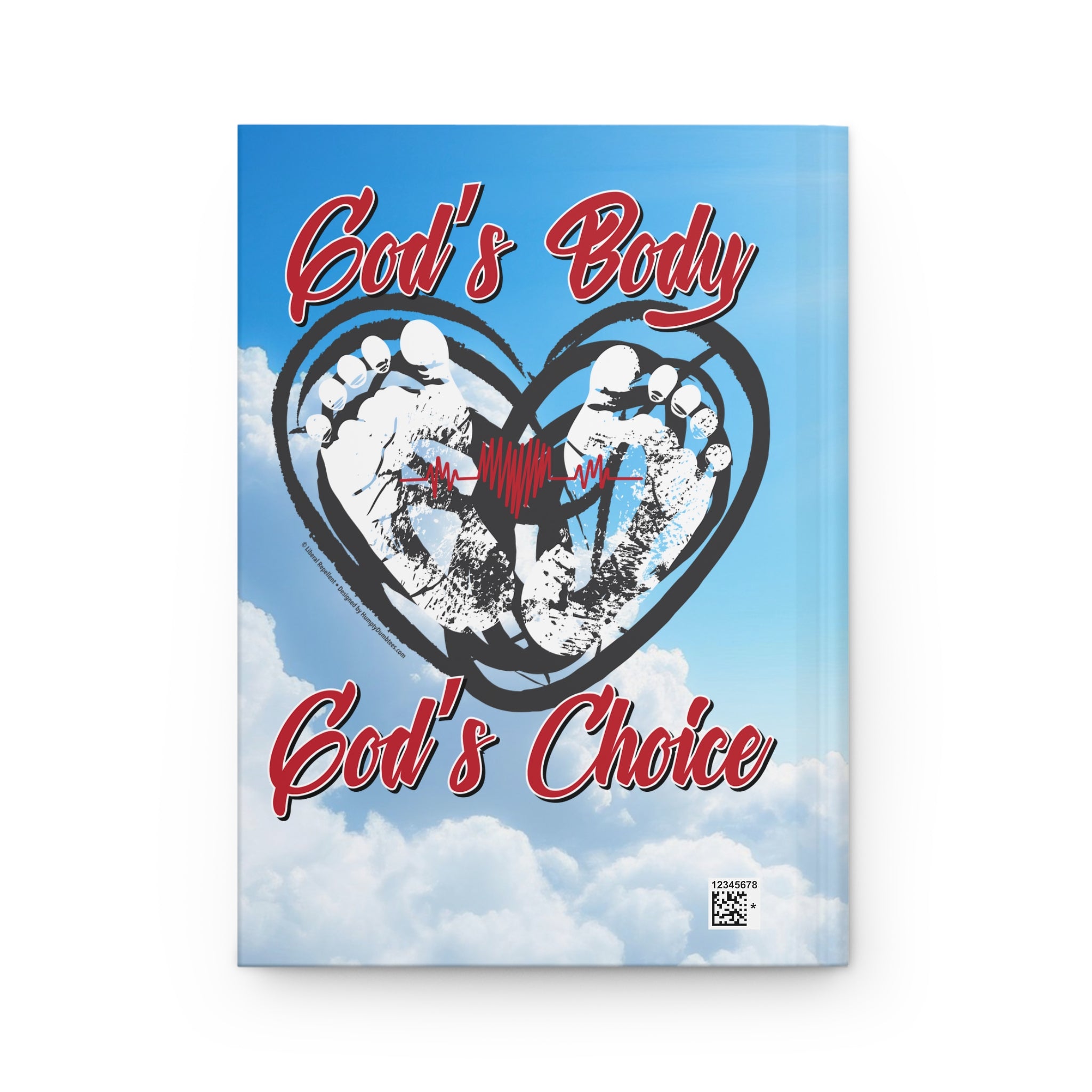 God's Body, God's Choice - Hardcover Writing Journal