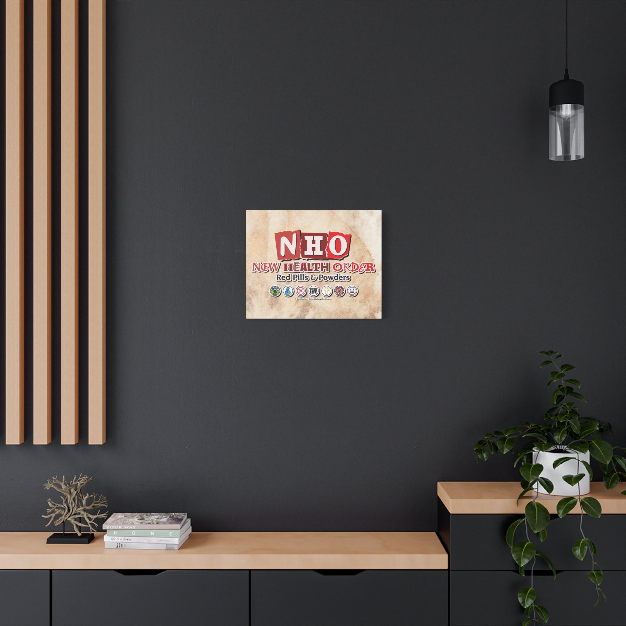 New Health Order - Gallery Wrapped Canvas Wall Art