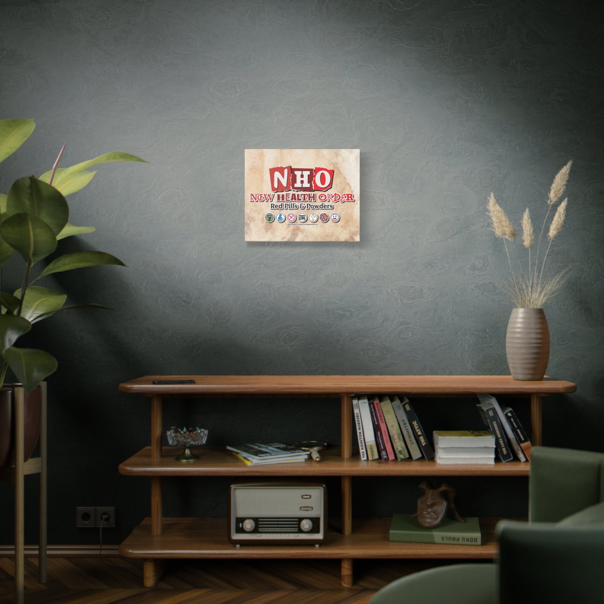 New Health Order - Gallery Wrapped Canvas Wall Art