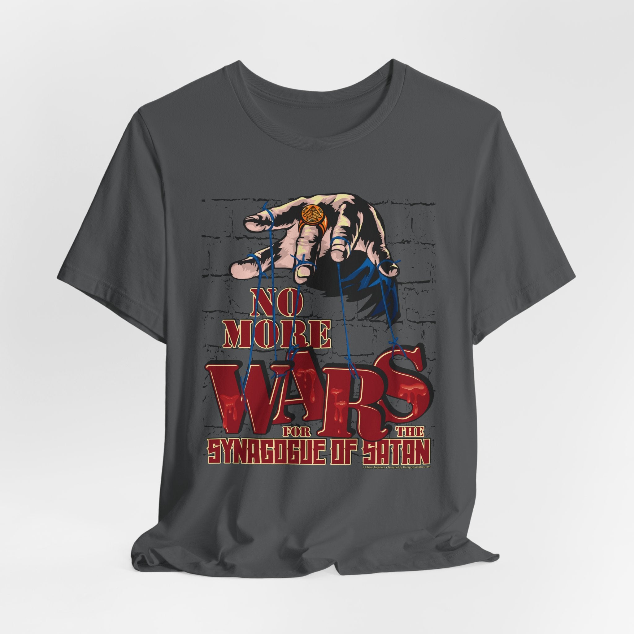 No More Wars for the Synagogue of Satan - Unisex Soft Cotton Short Sleeve T-Shirt