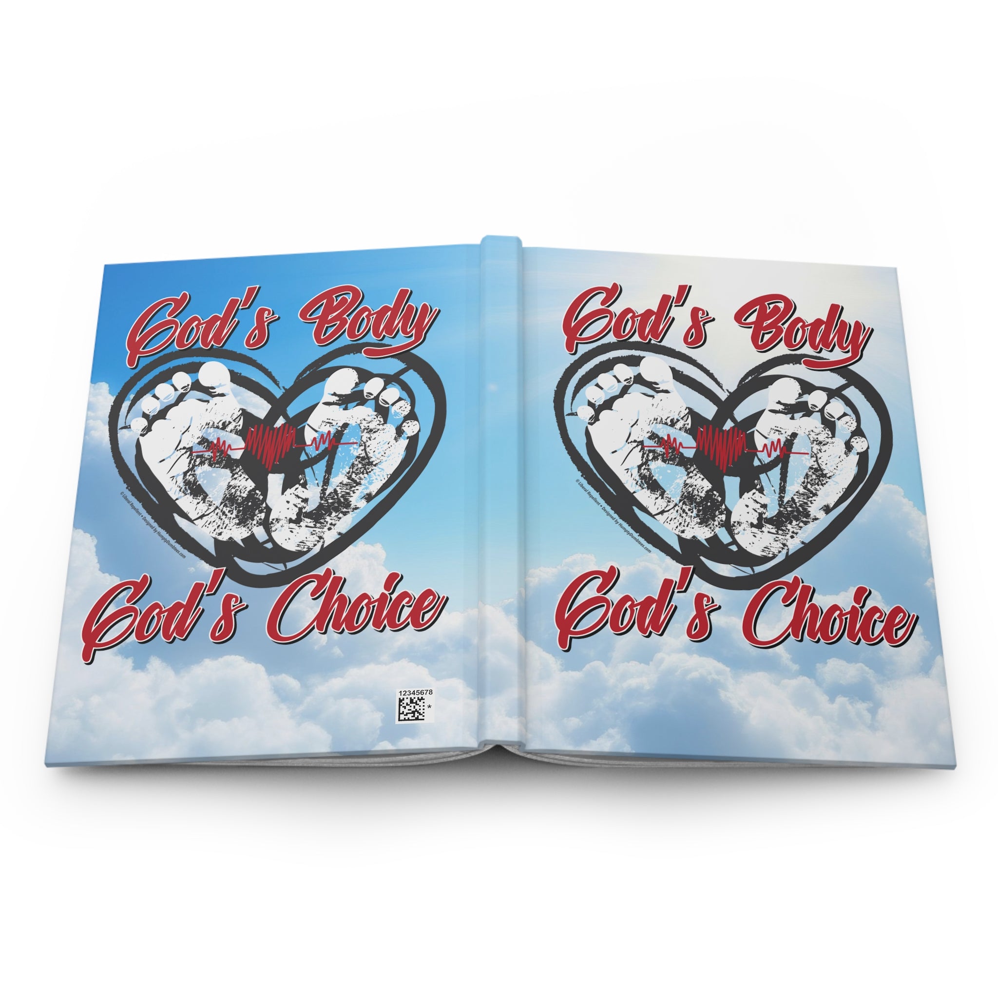 God's Body, God's Choice - Hardcover Writing Journal