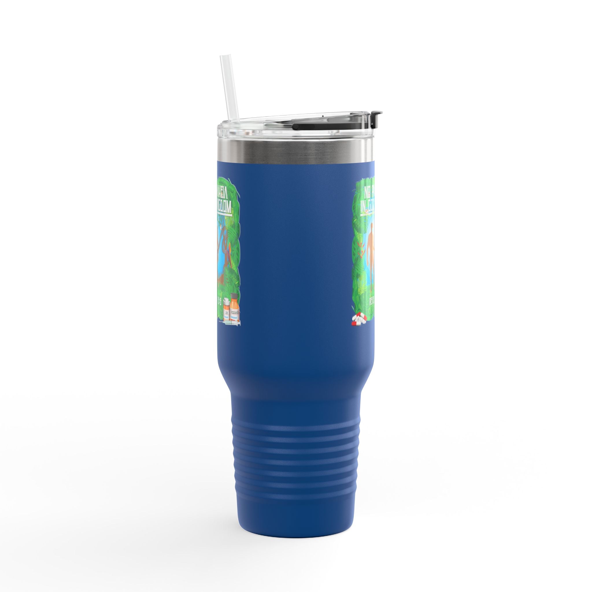 No Pharmakeia in God's Kingdom - 40oz Insulated Travel Mug