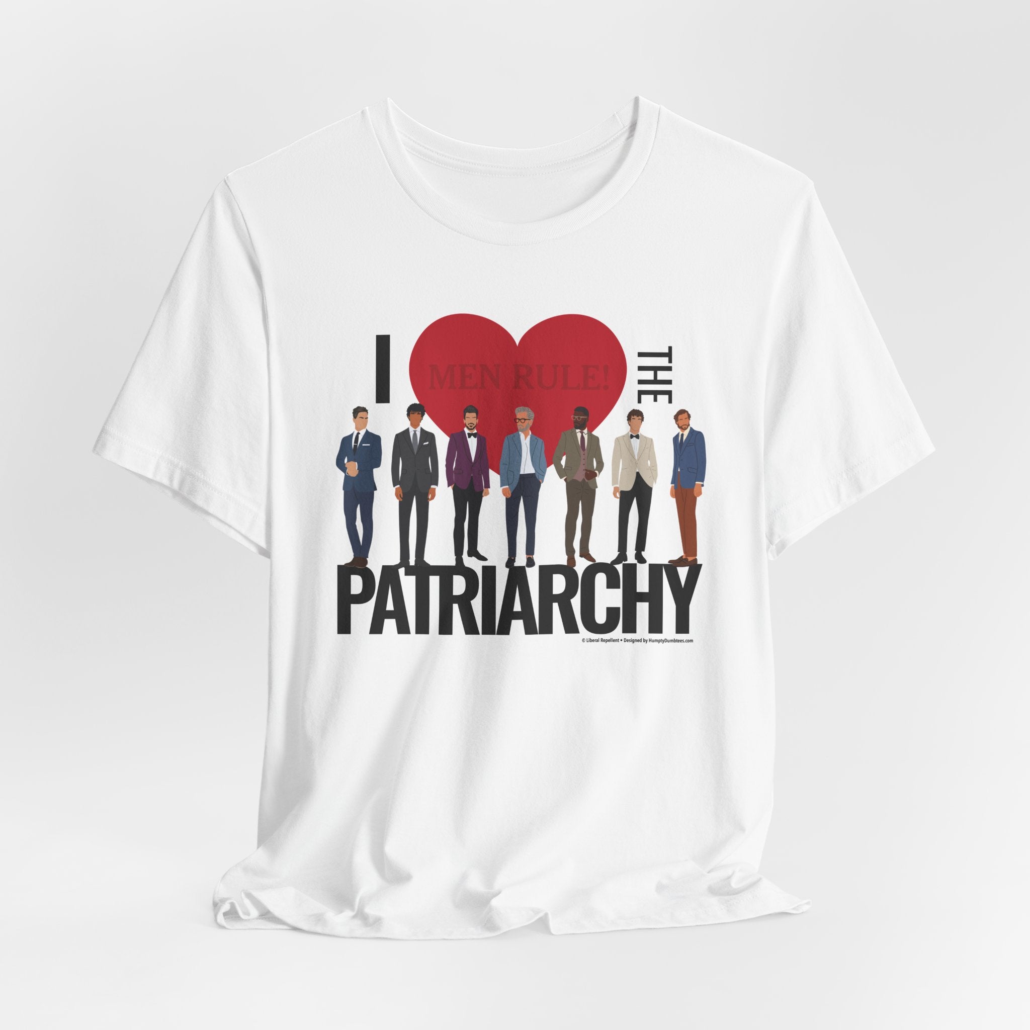 I Love The Patriarchy (The Good 'Ol Boys Edition) - Unisex Soft Cotton Short Sleeve T-Shirt