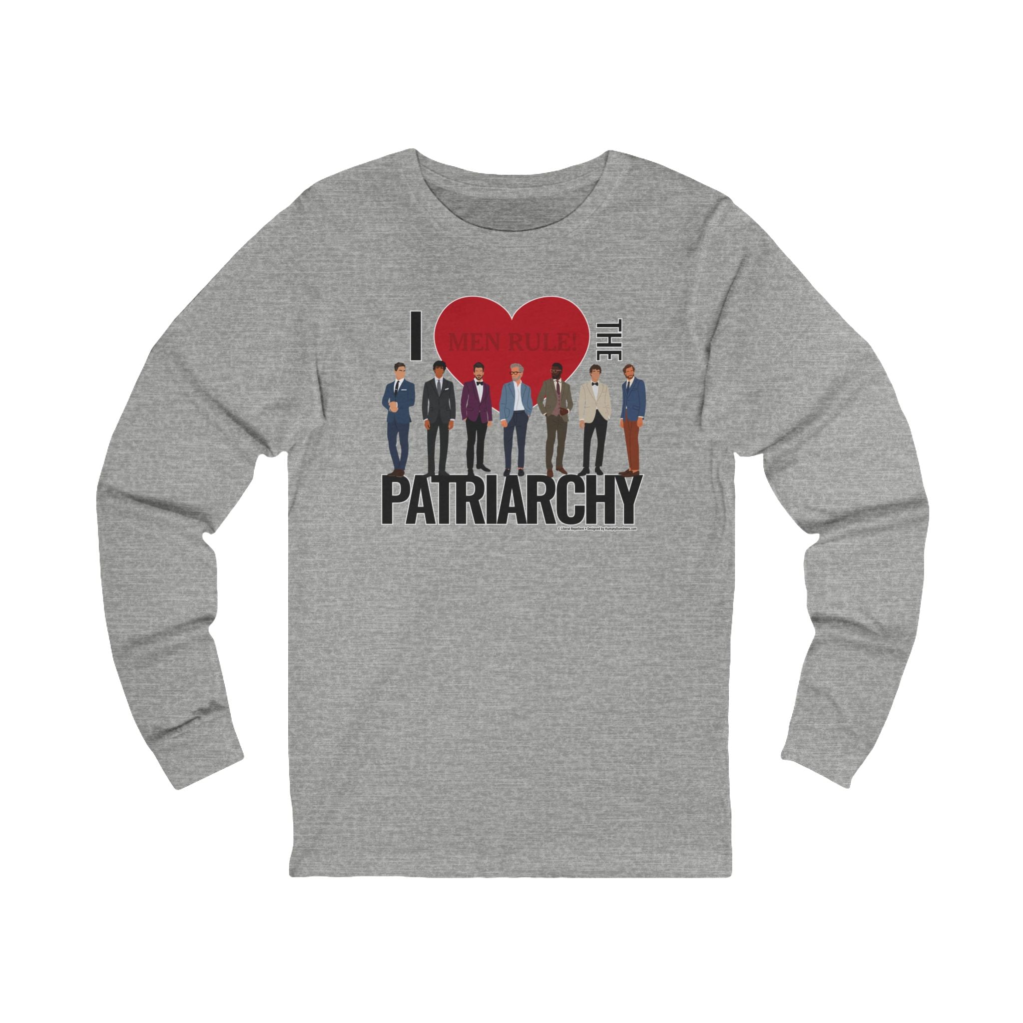 I Love The Patriarchy (The Good 'Ol Boys Club Edition) - Unisex Soft Cotton Long Sleeve T-Shirt