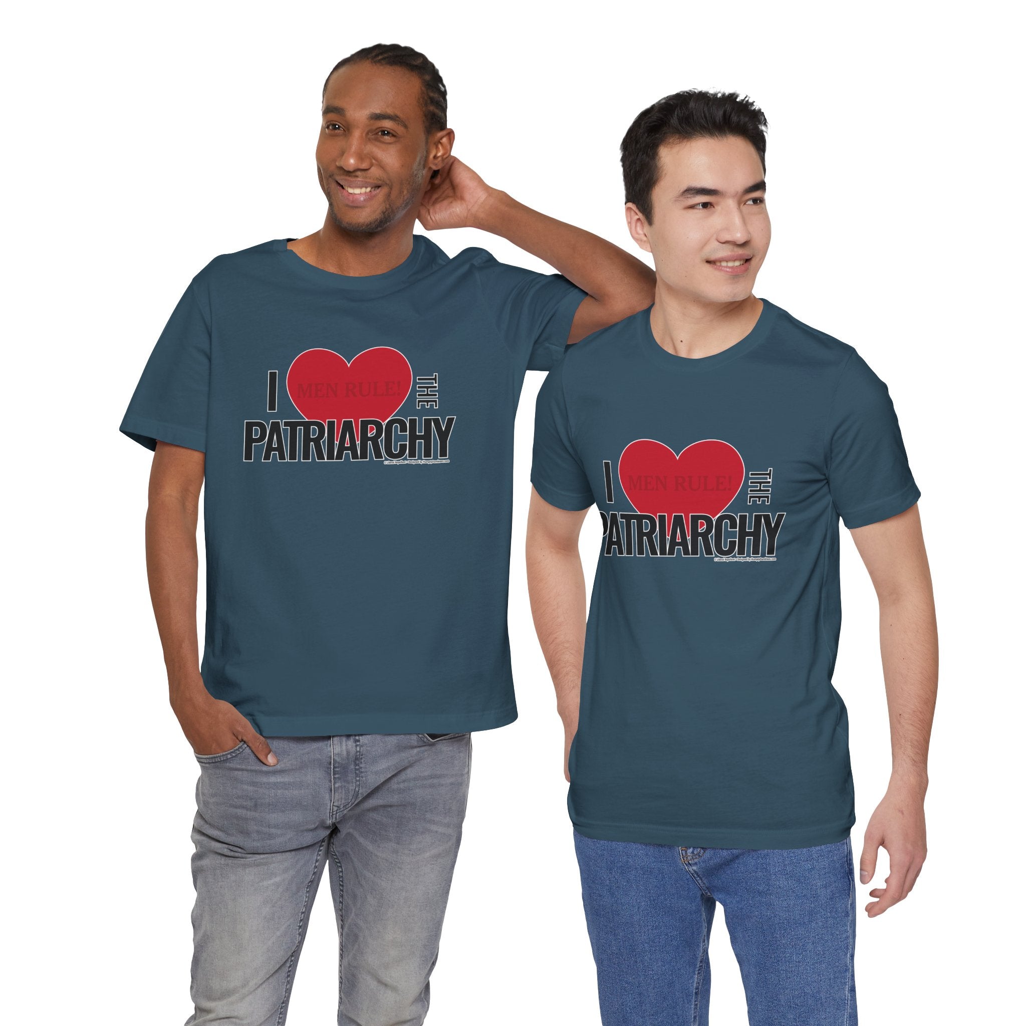 I Love The Patriarchy - Unisex Soft Cotton Short Sleeve T-Shirt