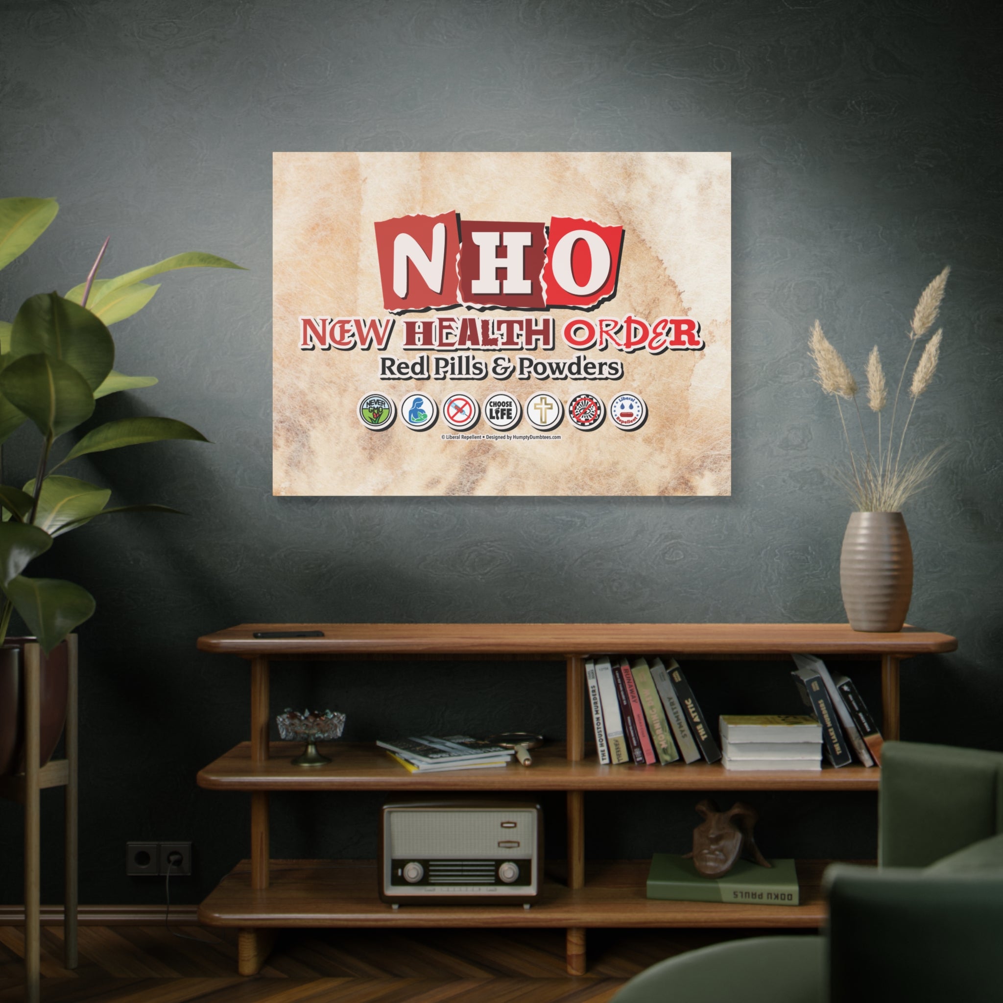New Health Order - Gallery Wrapped Canvas Wall Art