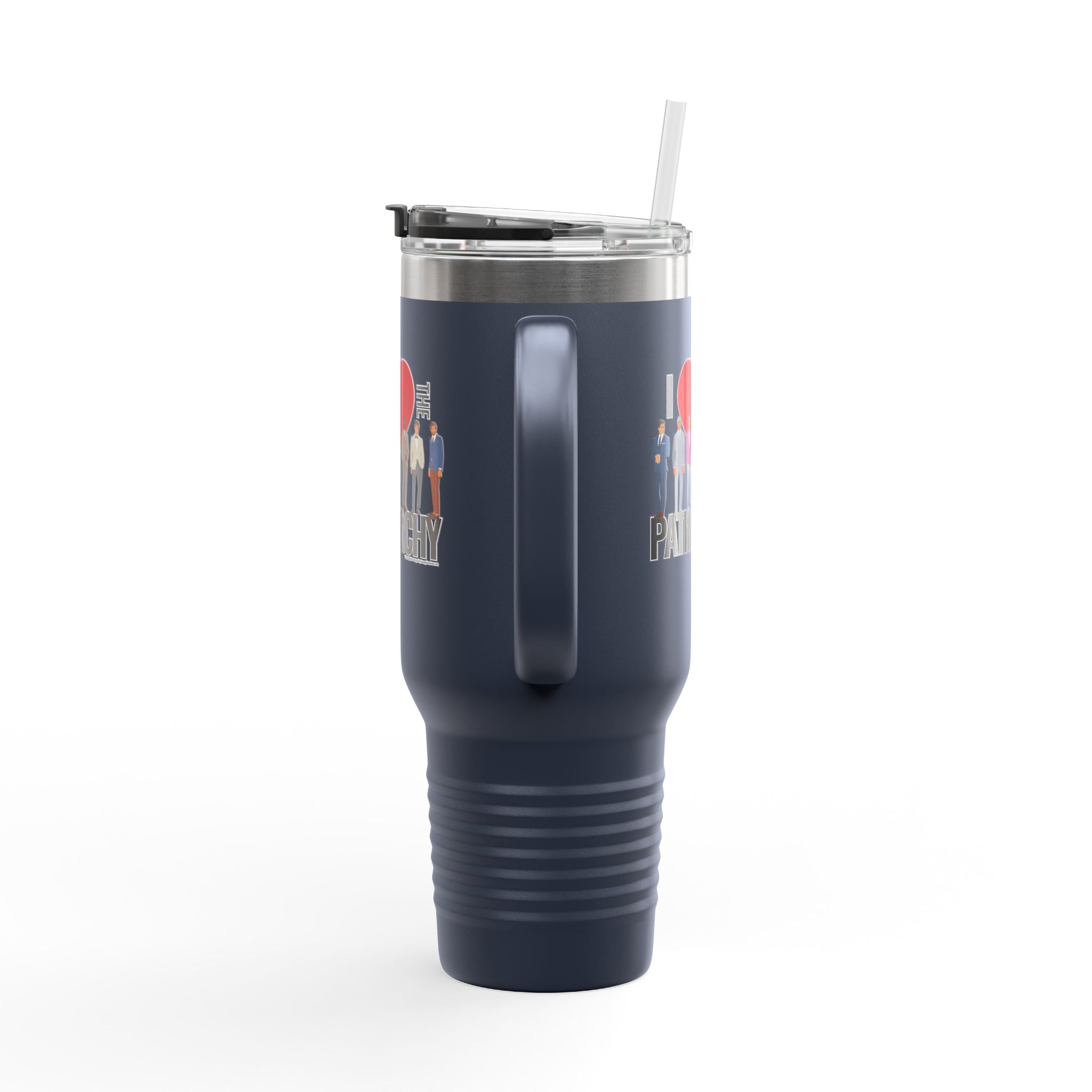 I Heart the Patriarchy (The Good 'Ol Boys Club Edition) - 40oz Insulated Travel Mug