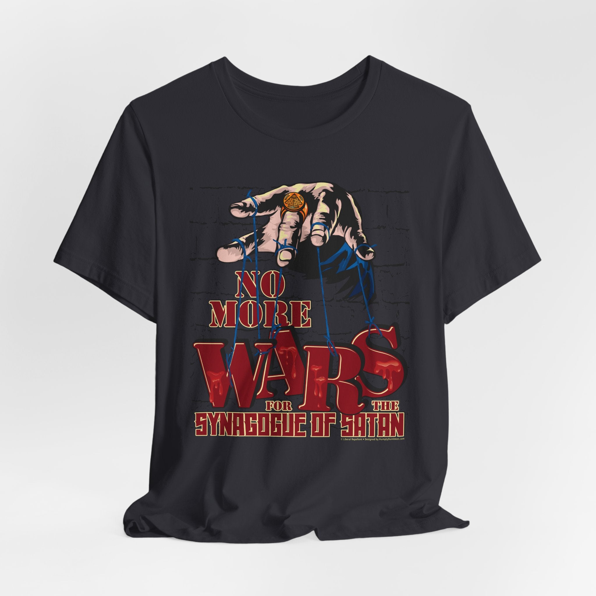 No More Wars for the Synagogue of Satan - Unisex Soft Cotton Short Sleeve T-Shirt