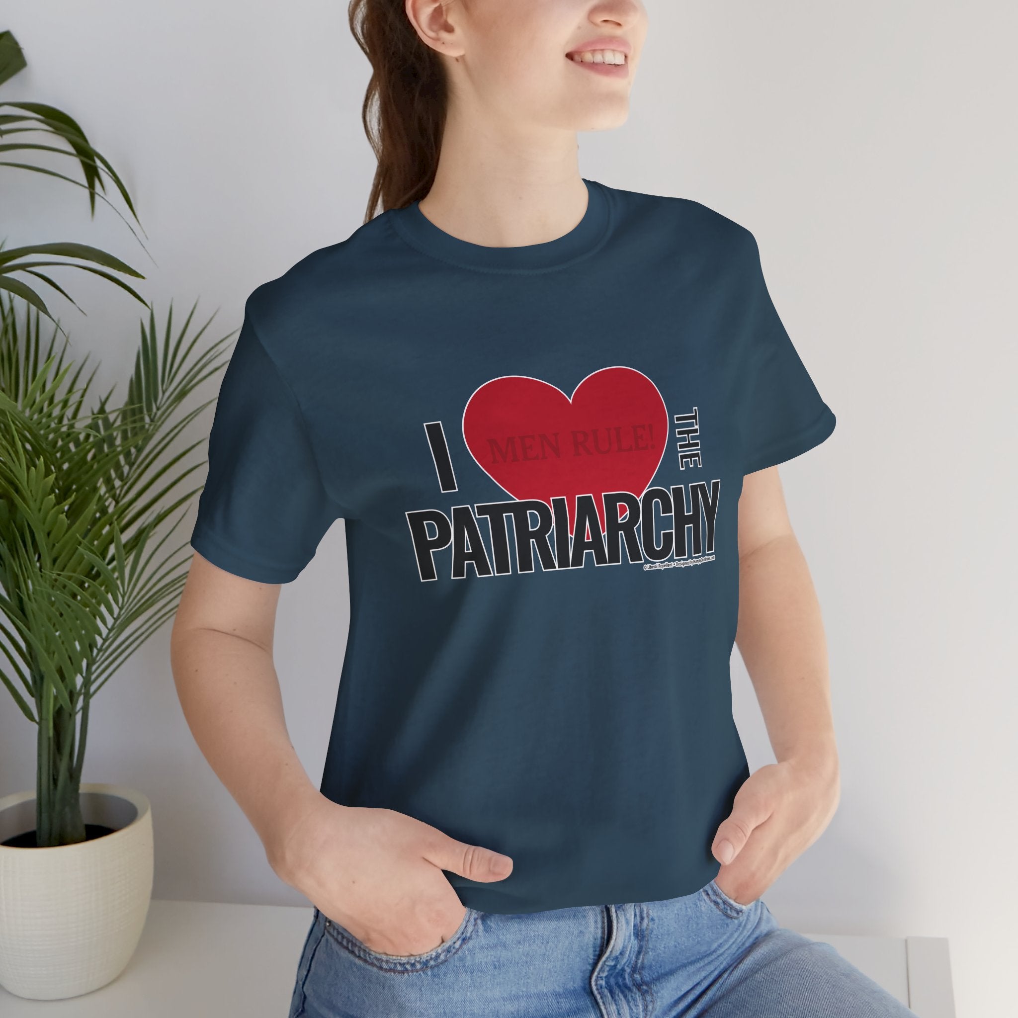 I Love The Patriarchy - Unisex Soft Cotton Short Sleeve T-Shirt