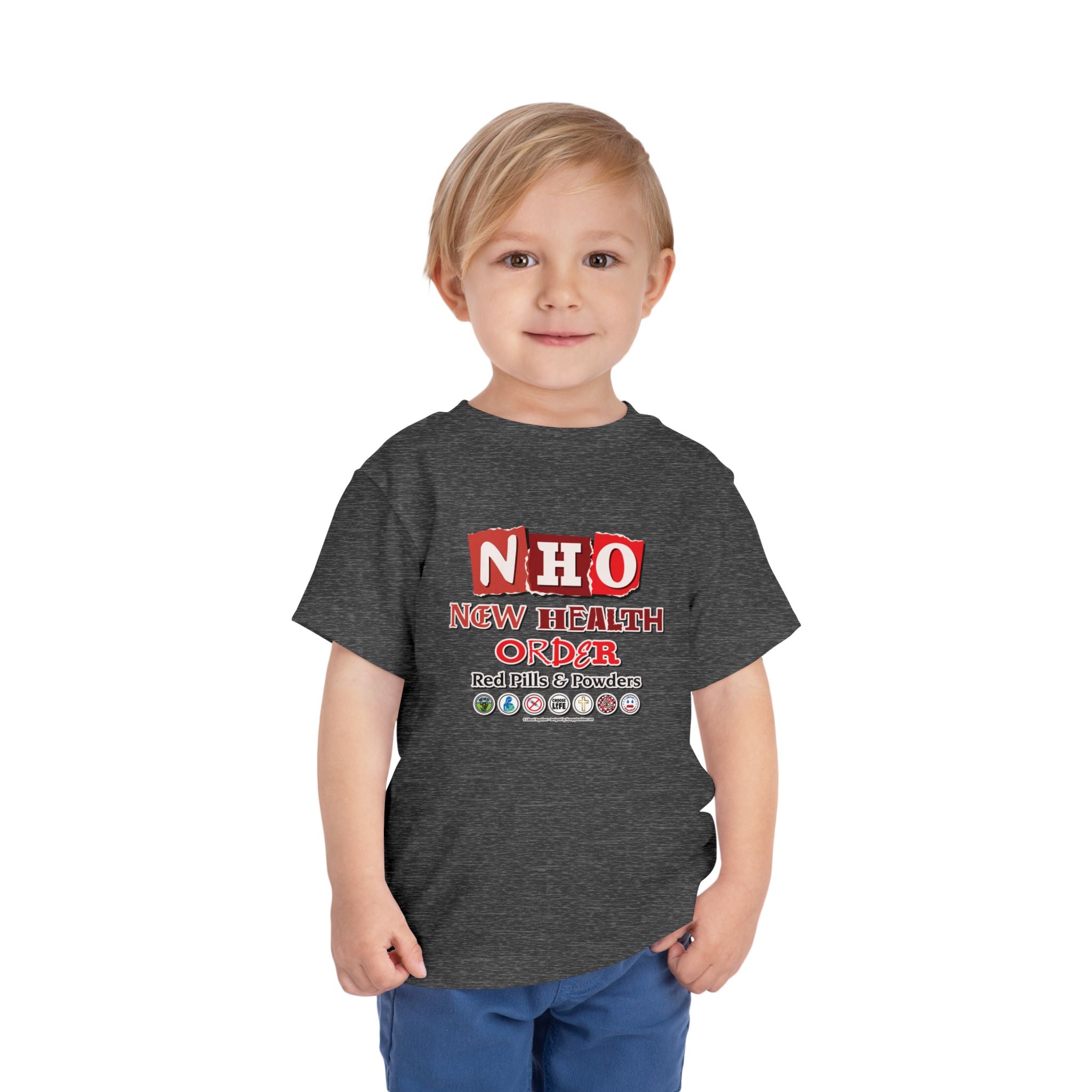 New Health Order - Toddler Soft Cotton Short Sleeve T-Shirt