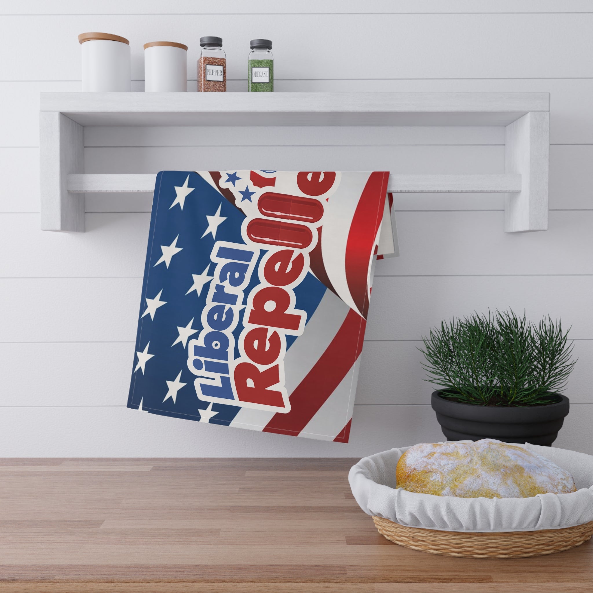 Liberal Repellent - Eco-Friendly 18" x 30" Tea Towel