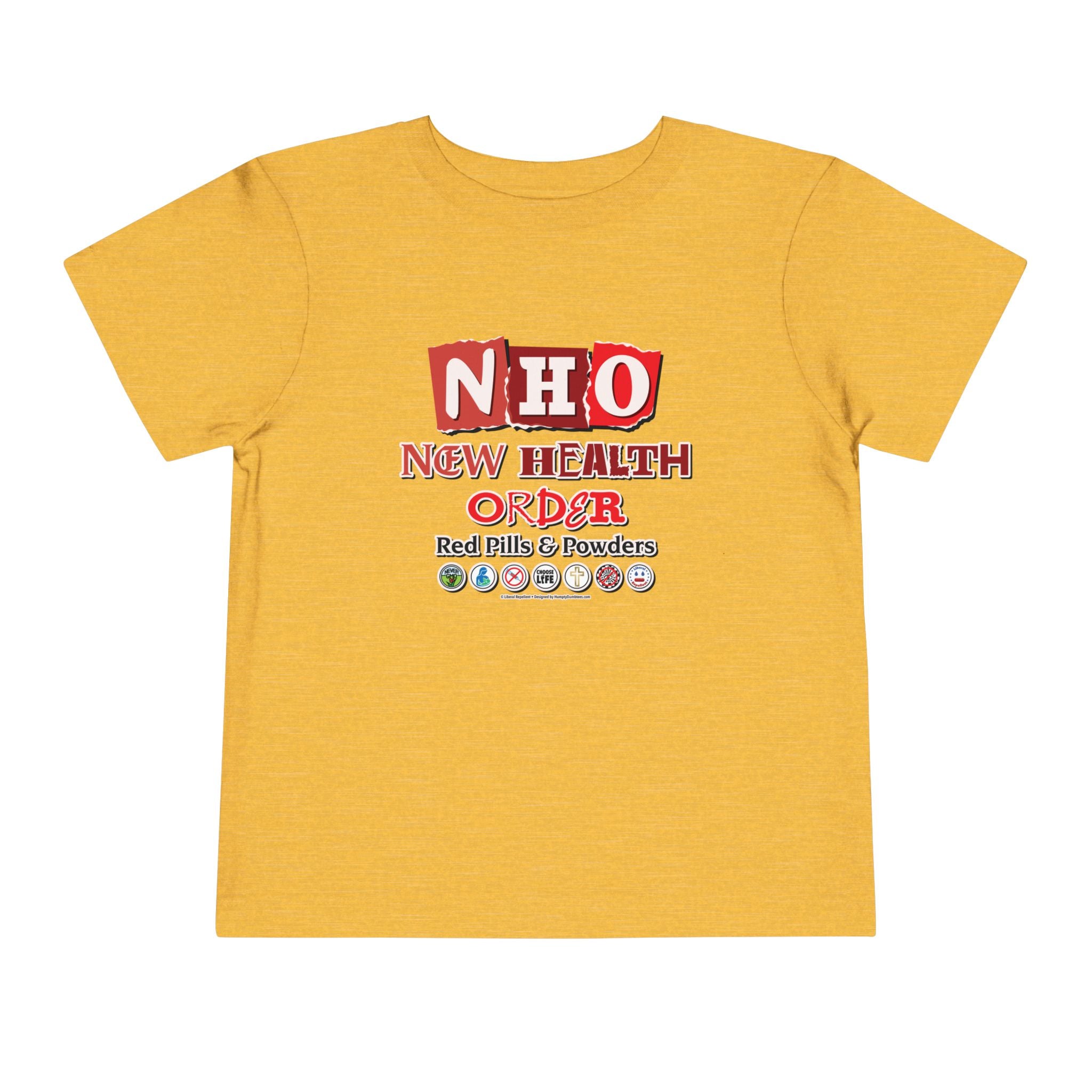 New Health Order - Toddler Soft Cotton Short Sleeve T-Shirt