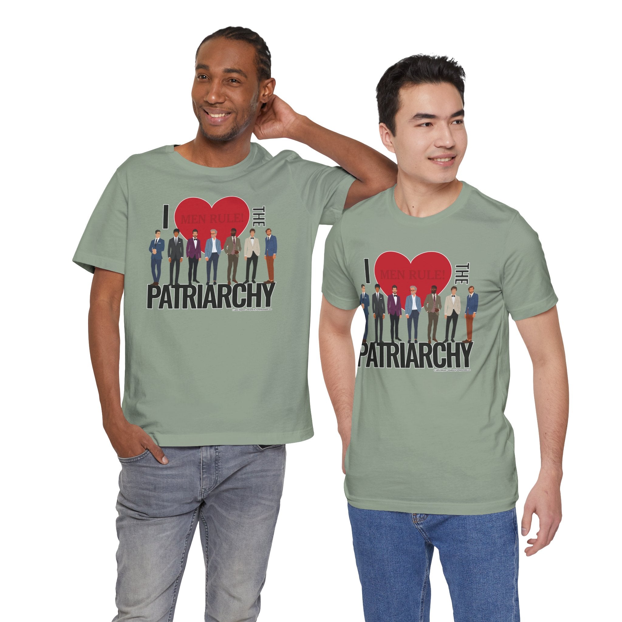 I Love The Patriarchy (The Good 'Ol Boys Edition) - Unisex Soft Cotton Short Sleeve T-Shirt