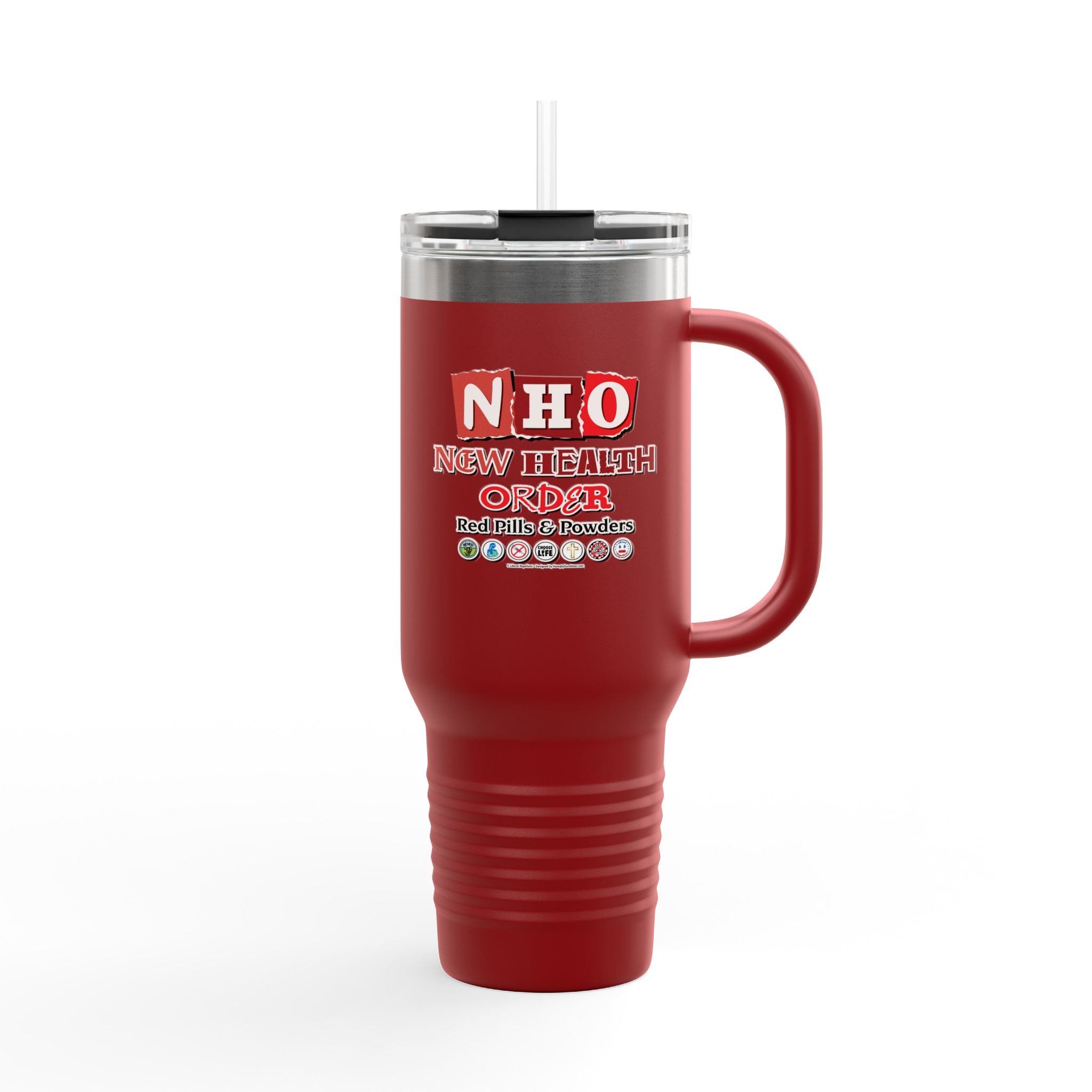 New Health Order - 40oz Insulated Travel Mug