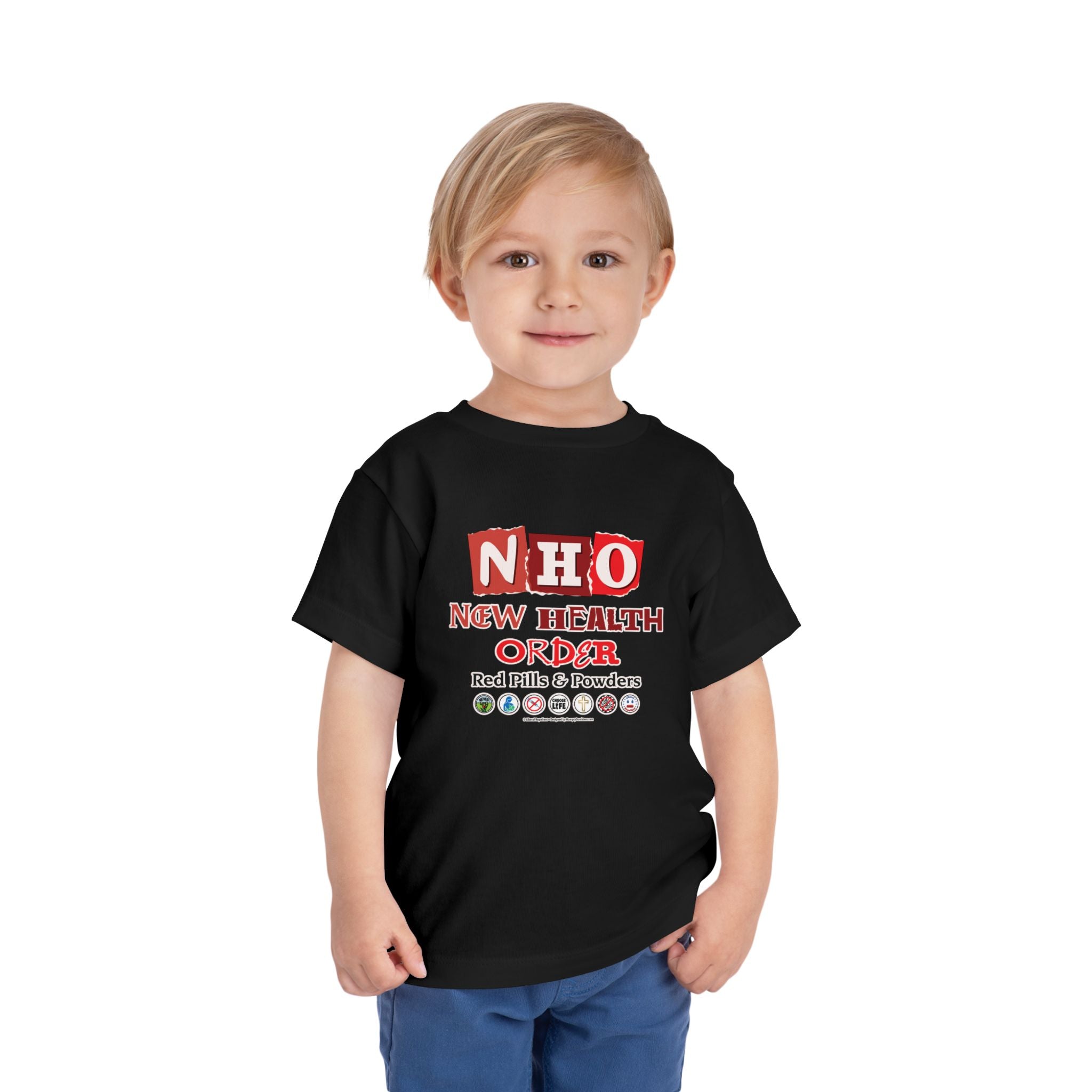 New Health Order - Toddler Soft Cotton Short Sleeve T-Shirt