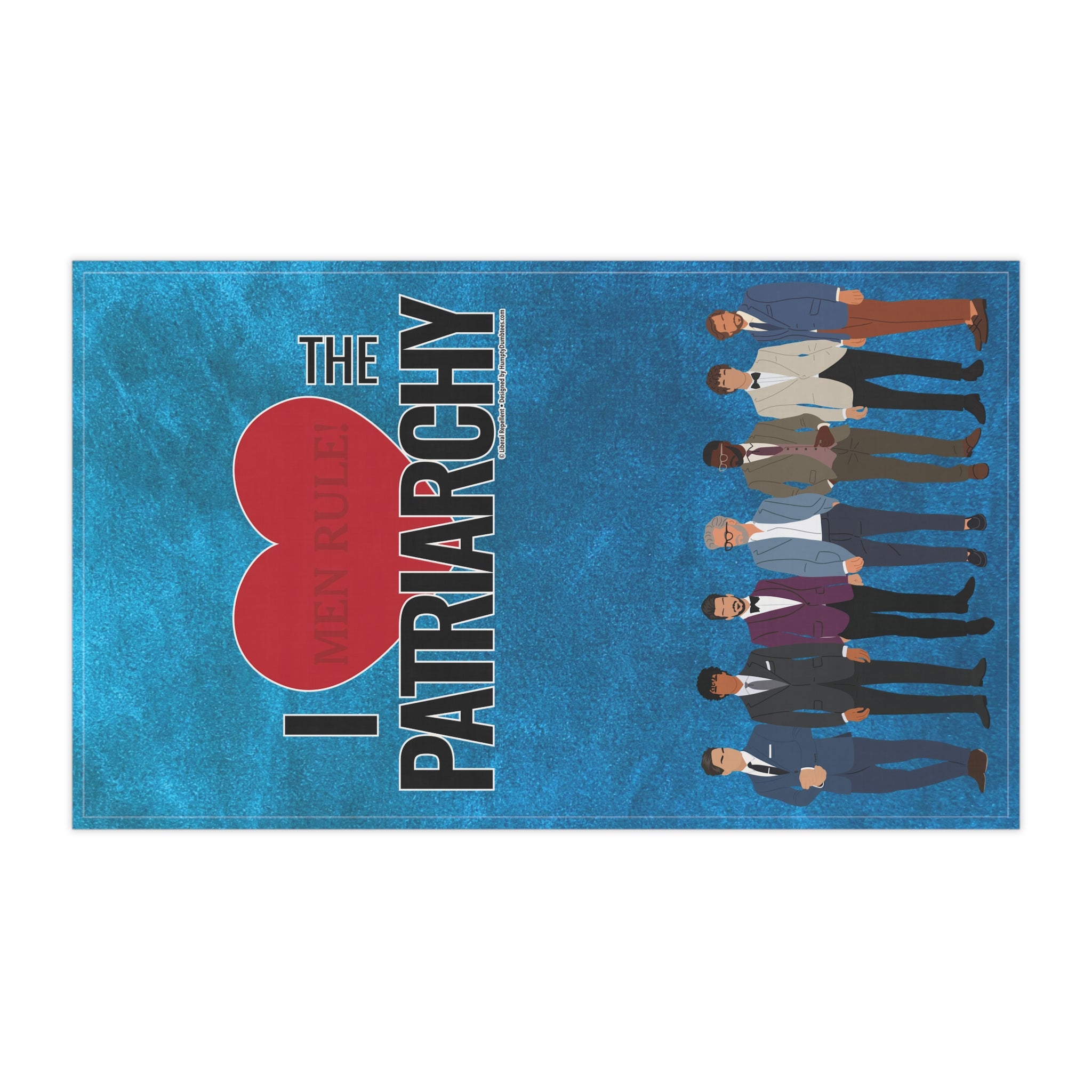 I Love the Patriarchy (The Good 'Ol Boys Club Edition) - Eco-Friendly 18" x 30" Tea Towel