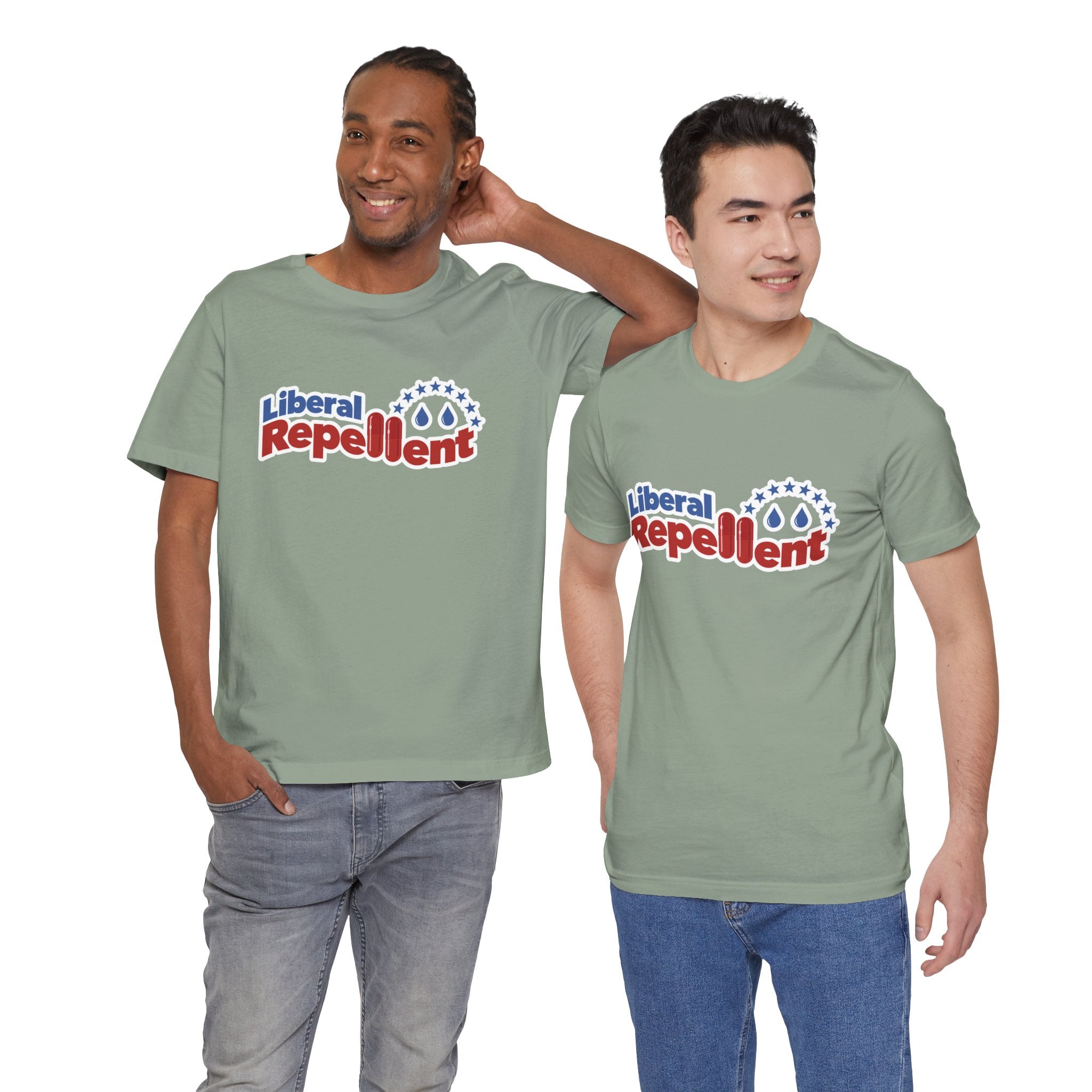 Liberal Repellent - Unisex Soft Cotton Short Sleeve T-Shirt