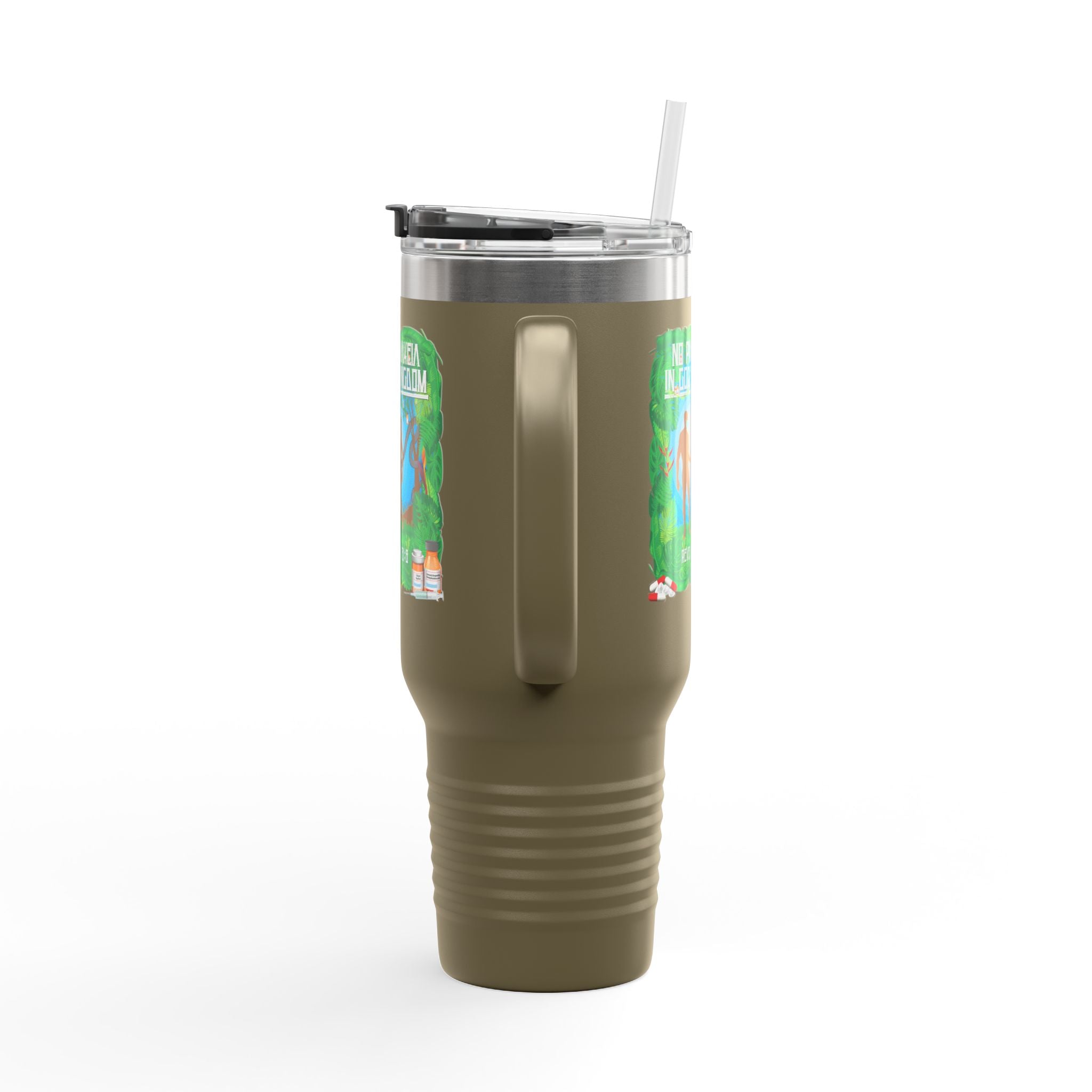 No Pharmakeia in God's Kingdom - 40oz Insulated Travel Mug