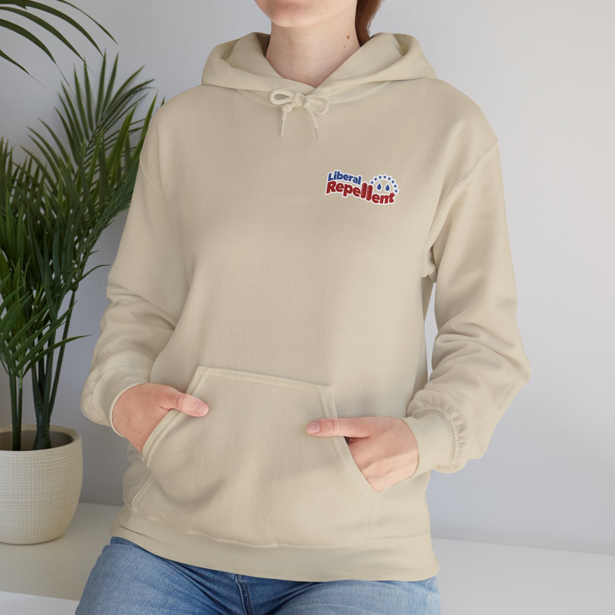 Liberal Repellent - Unisex Heavy Blend™ Hooded Sweatshirt