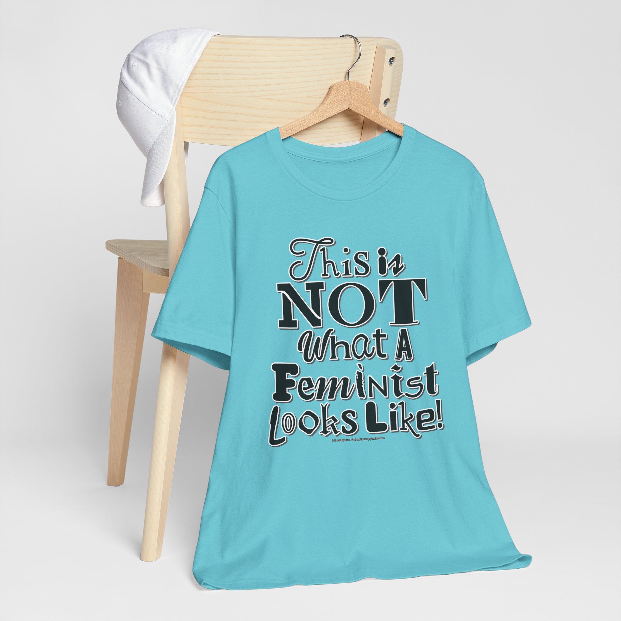This Is NOT What A Feminist Looks Like - Unisex Soft Cotton Short Sleeve T-Shirt