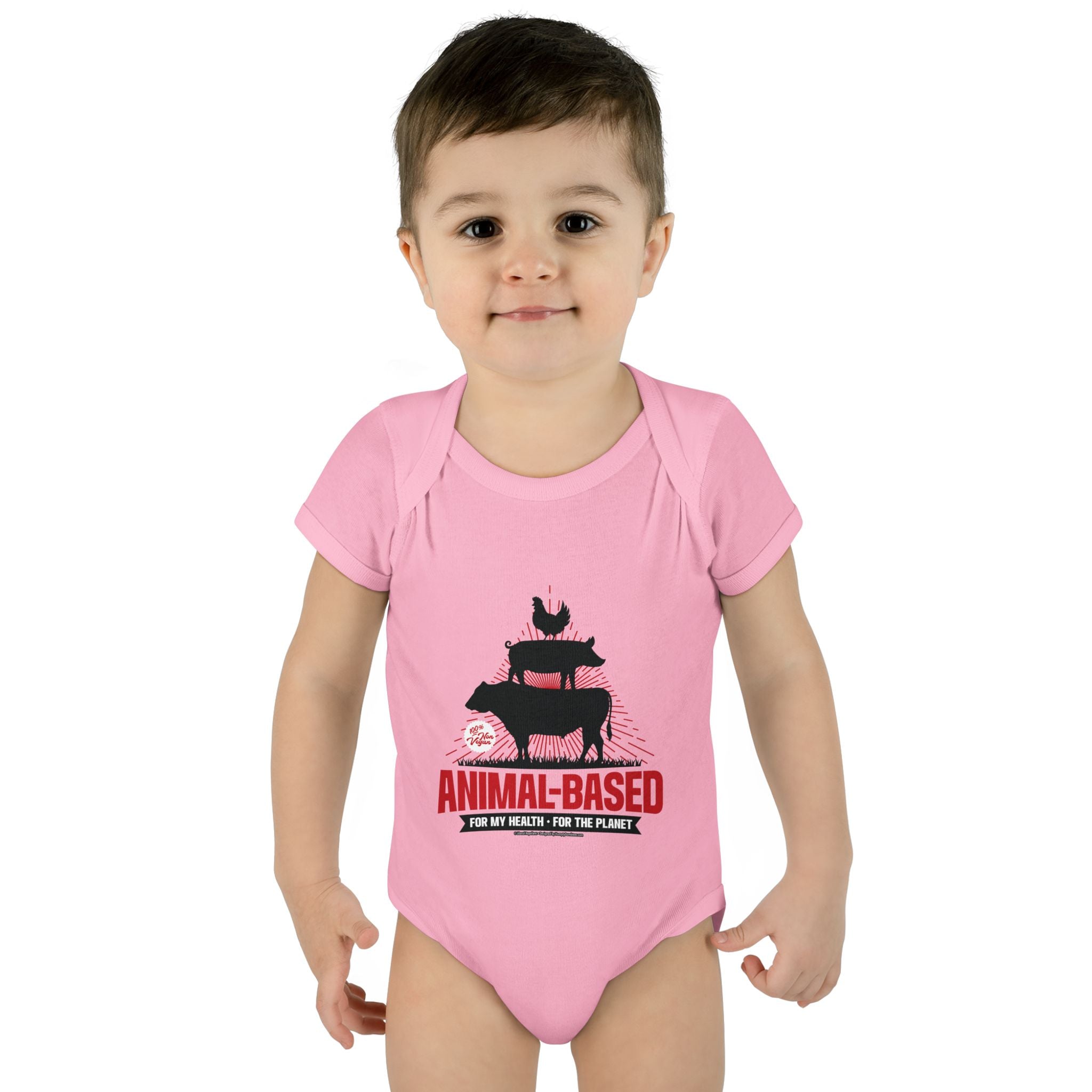 Animal Based - Infant Soft Cotton Onsie Bodysuit