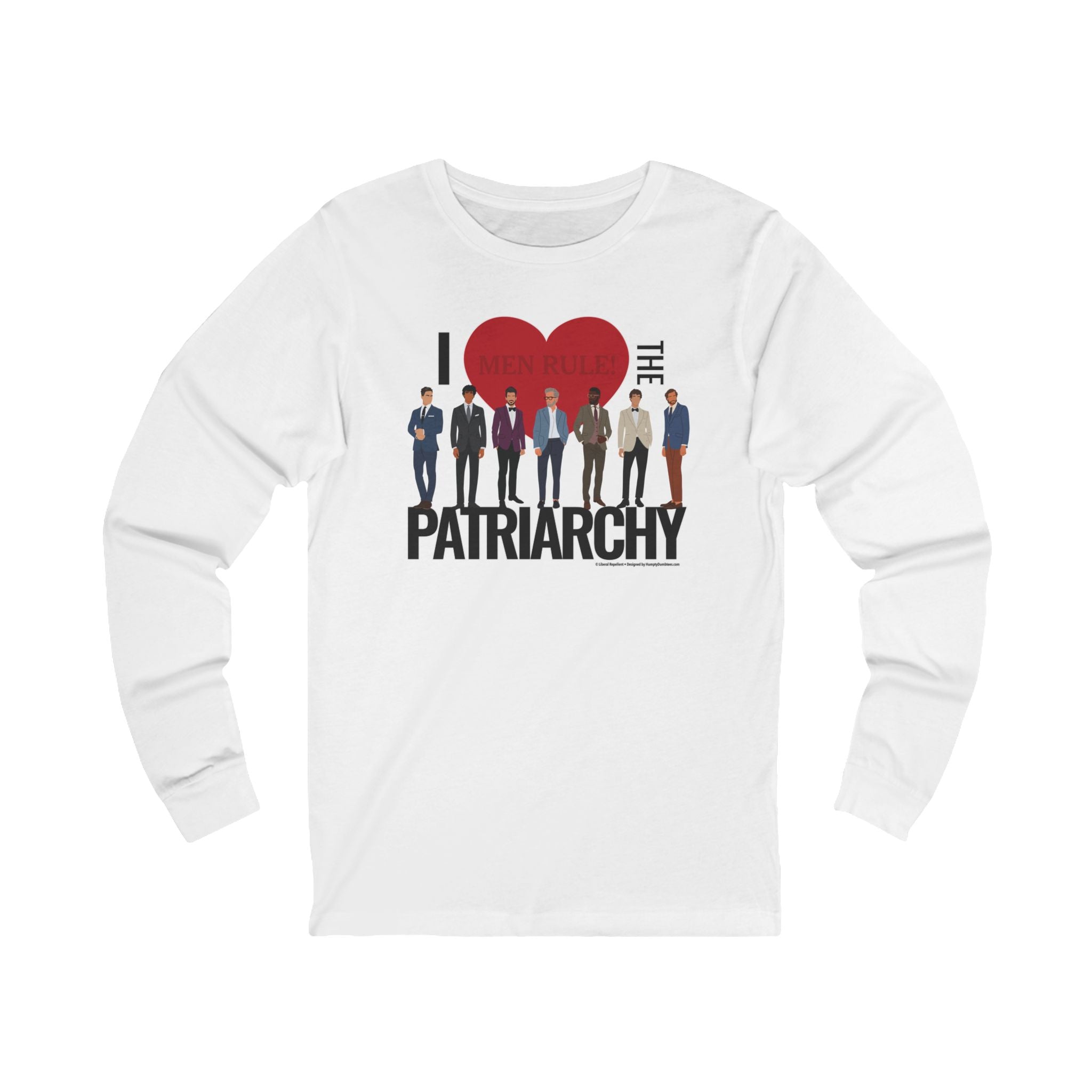 I Love The Patriarchy (The Good 'Ol Boys Club Edition) - Unisex Soft Cotton Long Sleeve T-Shirt