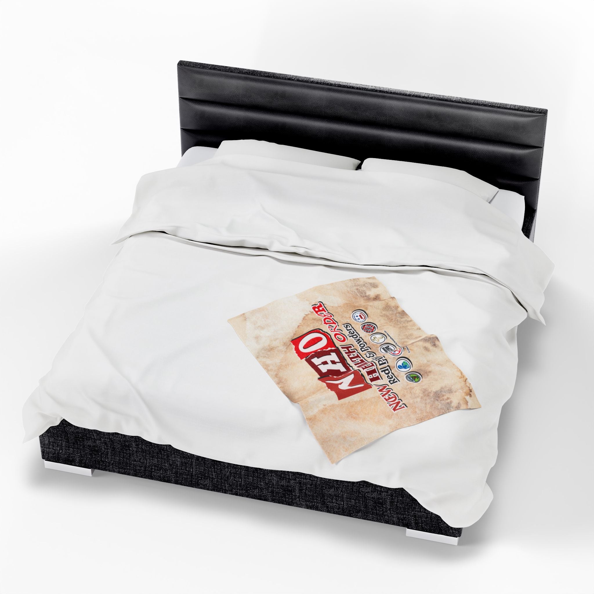 New Health Order - Eco-Friendly Velveteen Plush Blanket