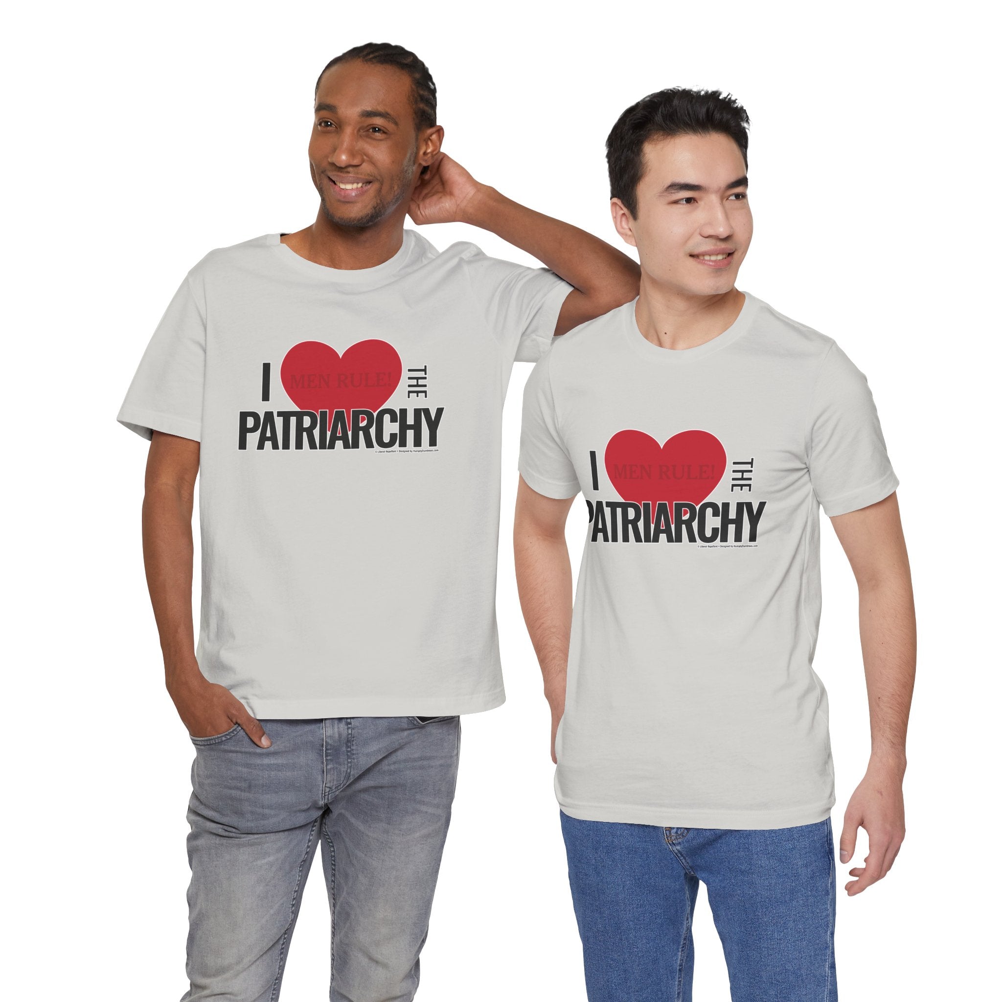 I Love The Patriarchy - Unisex Soft Cotton Short Sleeve T-Shirt