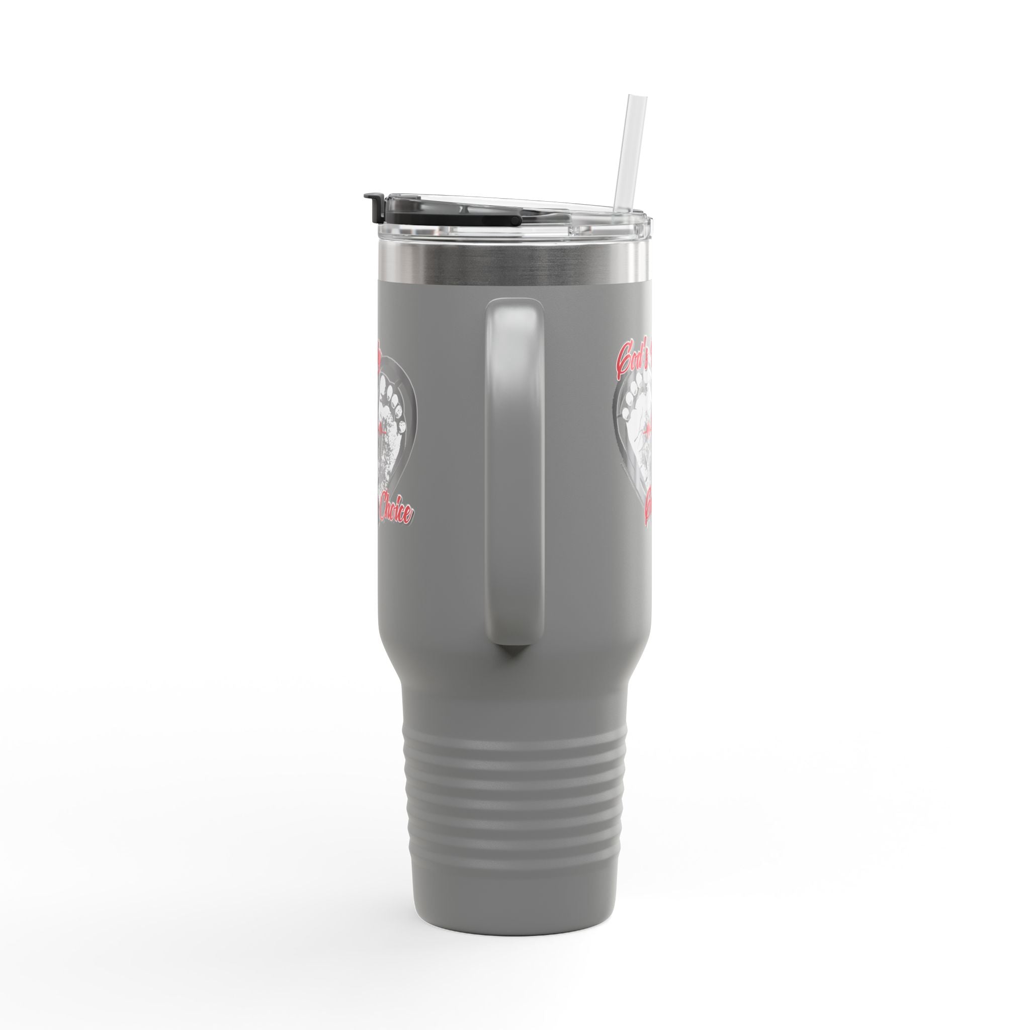 God's Body, God's Choice - 40oz Insulated Travel Mug