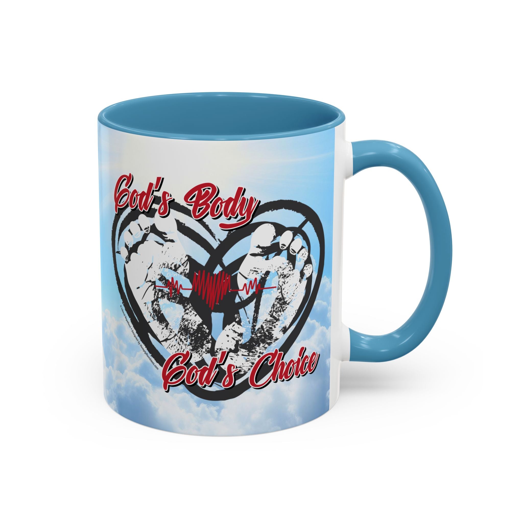 God's Body, God's Choice - 11 & 15oz Ceramic Coffee Mug