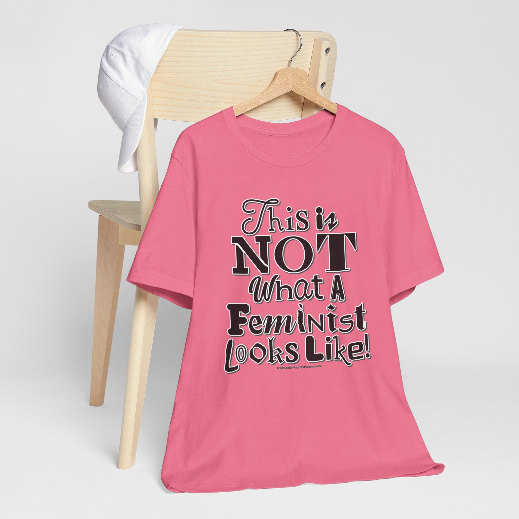 This Is NOT What A Feminist Looks Like - Unisex Soft Cotton Short Sleeve T-Shirt