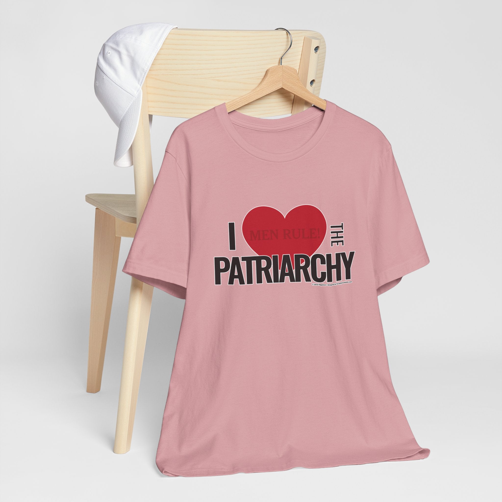 I Love The Patriarchy - Unisex Soft Cotton Short Sleeve T-Shirt