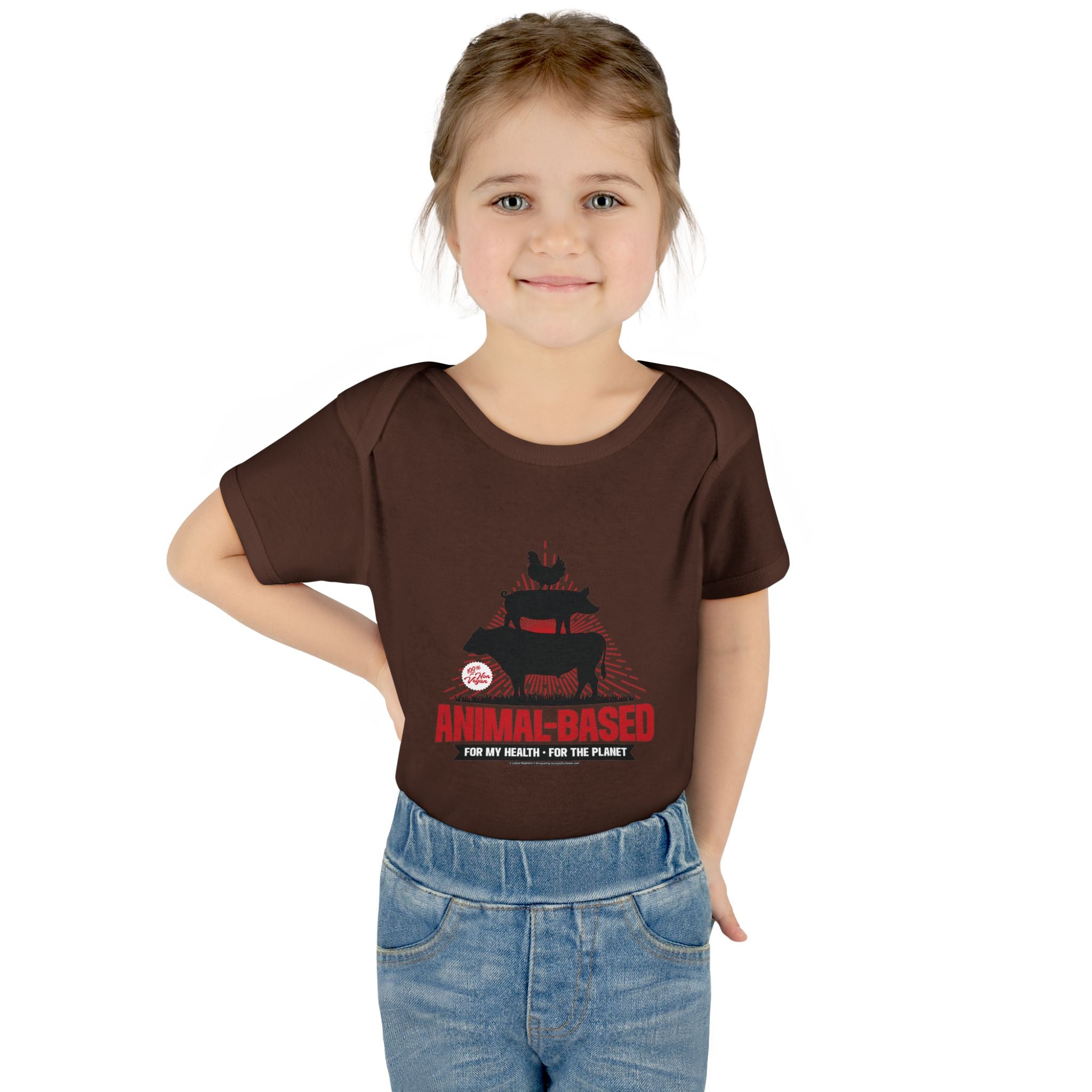 Animal Based - Infant Soft Cotton Onsie Bodysuit