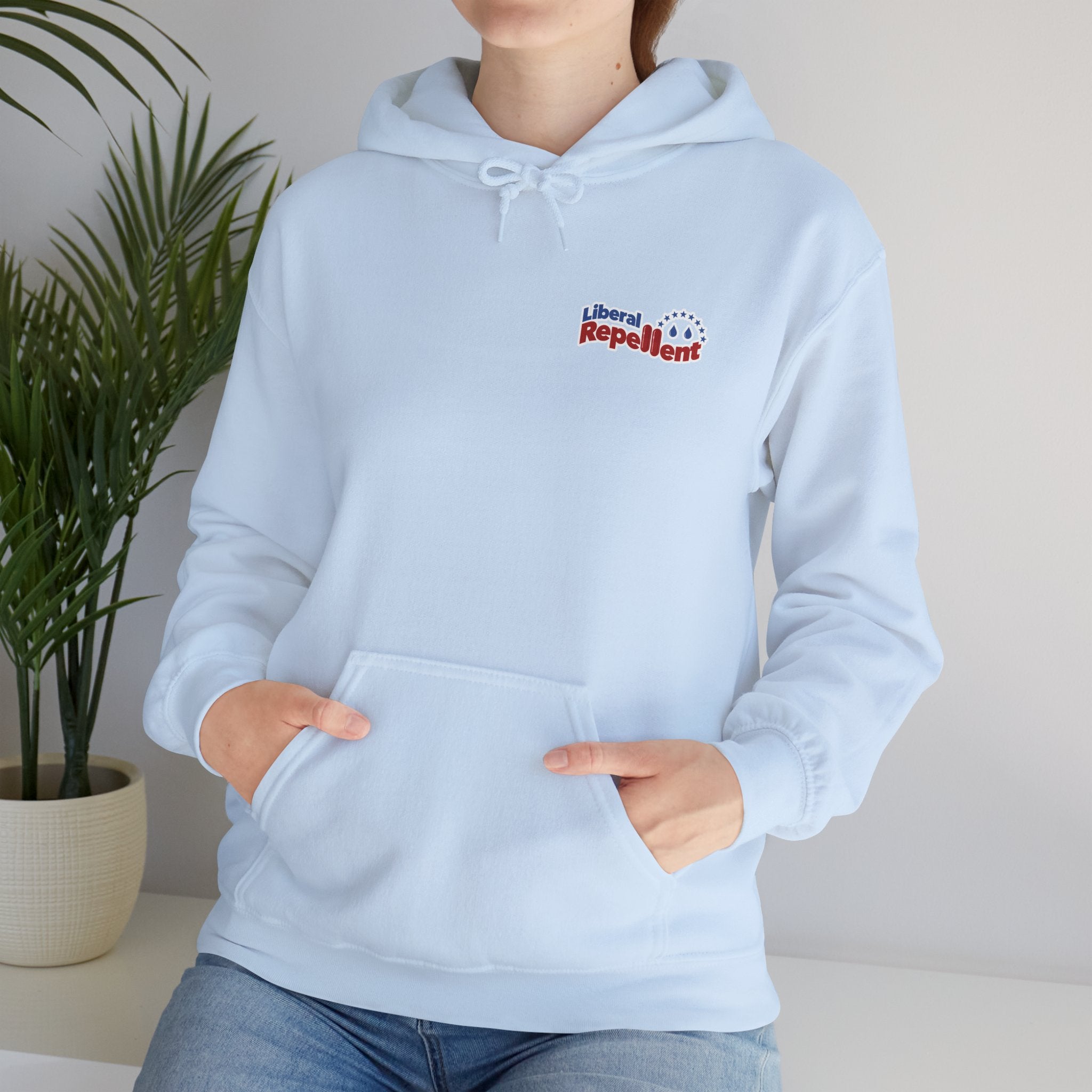 Liberal Repellent - Unisex Heavy Blend™ Hooded Sweatshirt