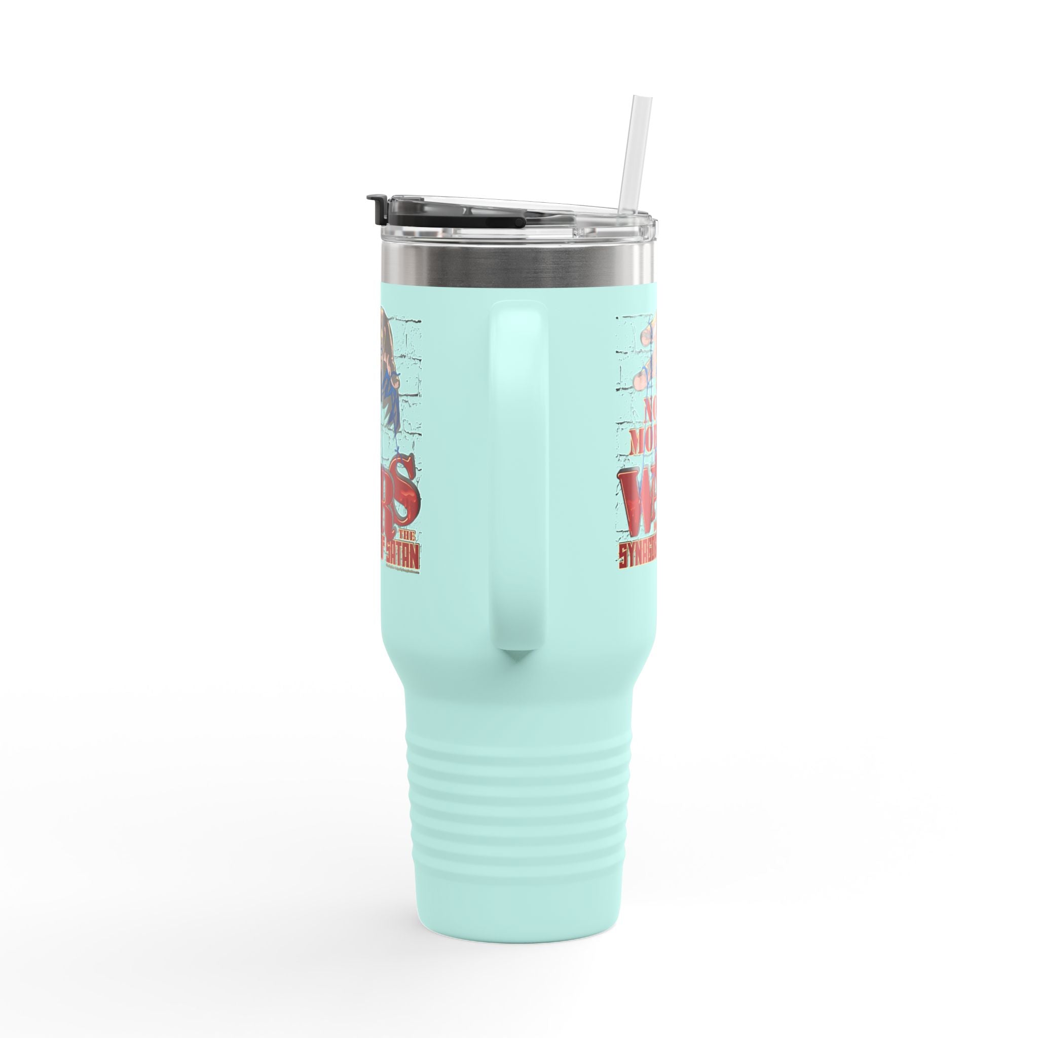 No More Wars for the Synagogue of Satan - 40oz Insulated Travel Mug