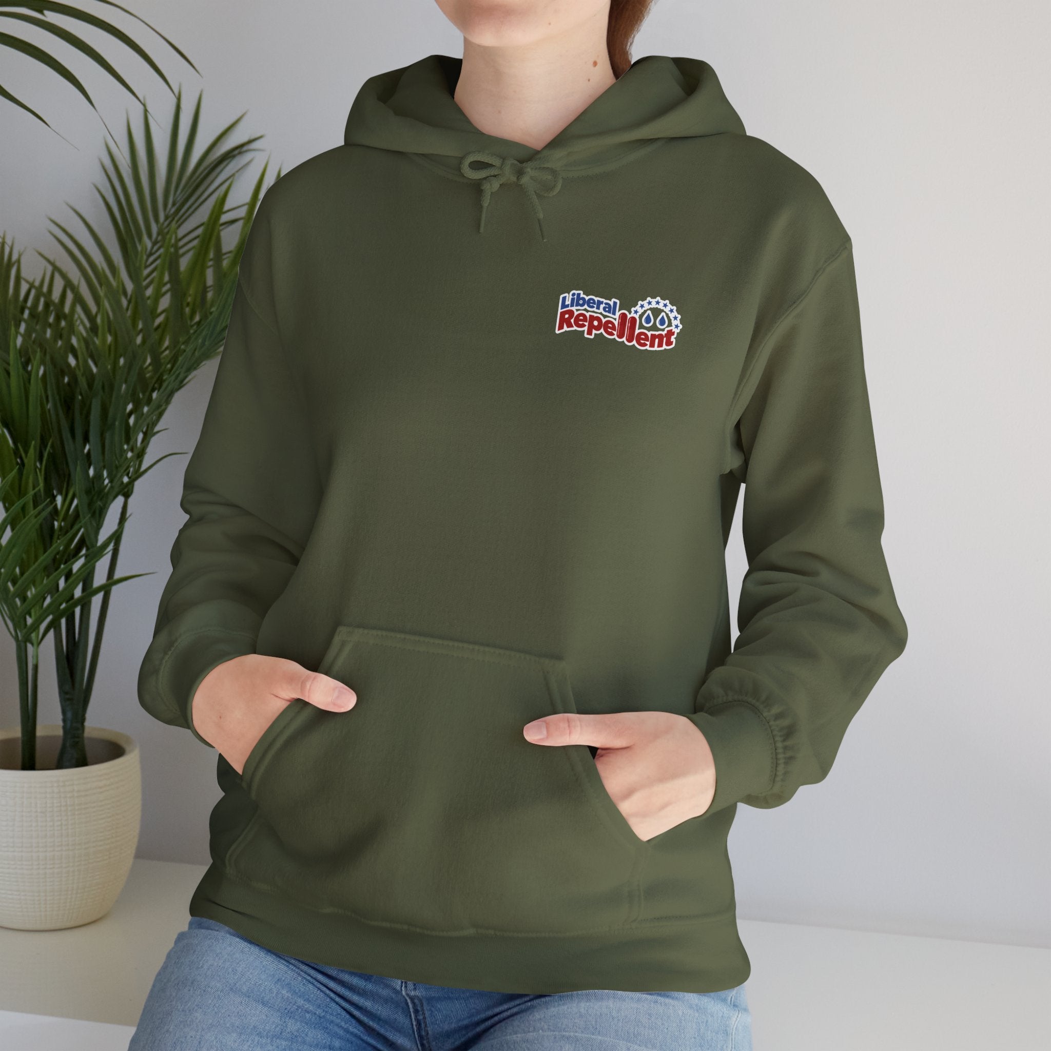 Liberal Repellent - Unisex Heavy Blend™ Hooded Sweatshirt