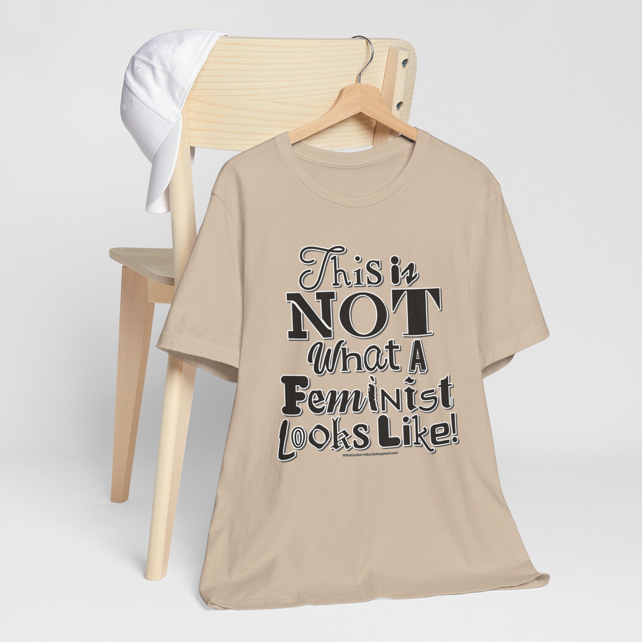 This Is NOT What A Feminist Looks Like - Unisex Soft Cotton Short Sleeve T-Shirt