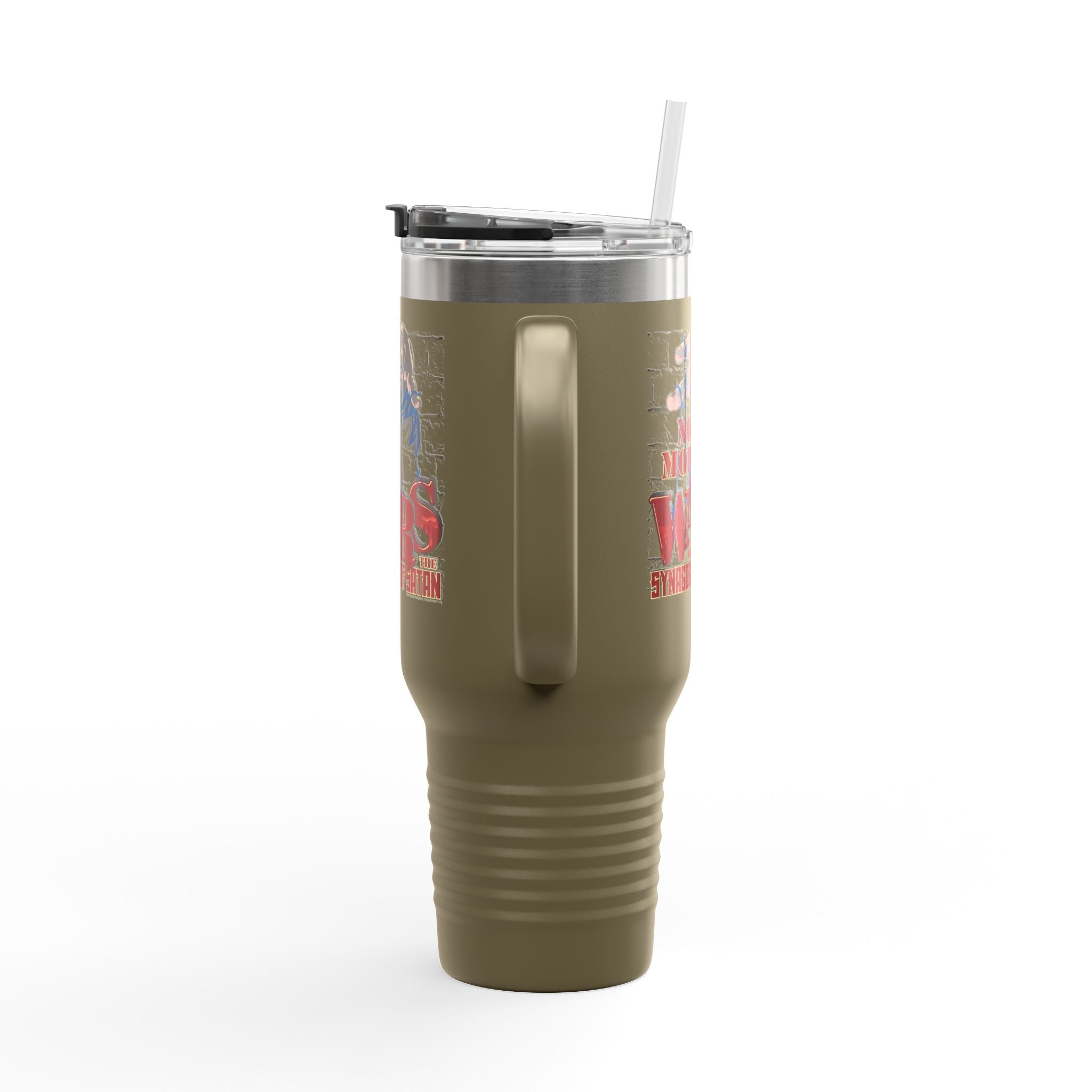 No More Wars for the Synagogue of Satan - 40oz Insulated Travel Mug