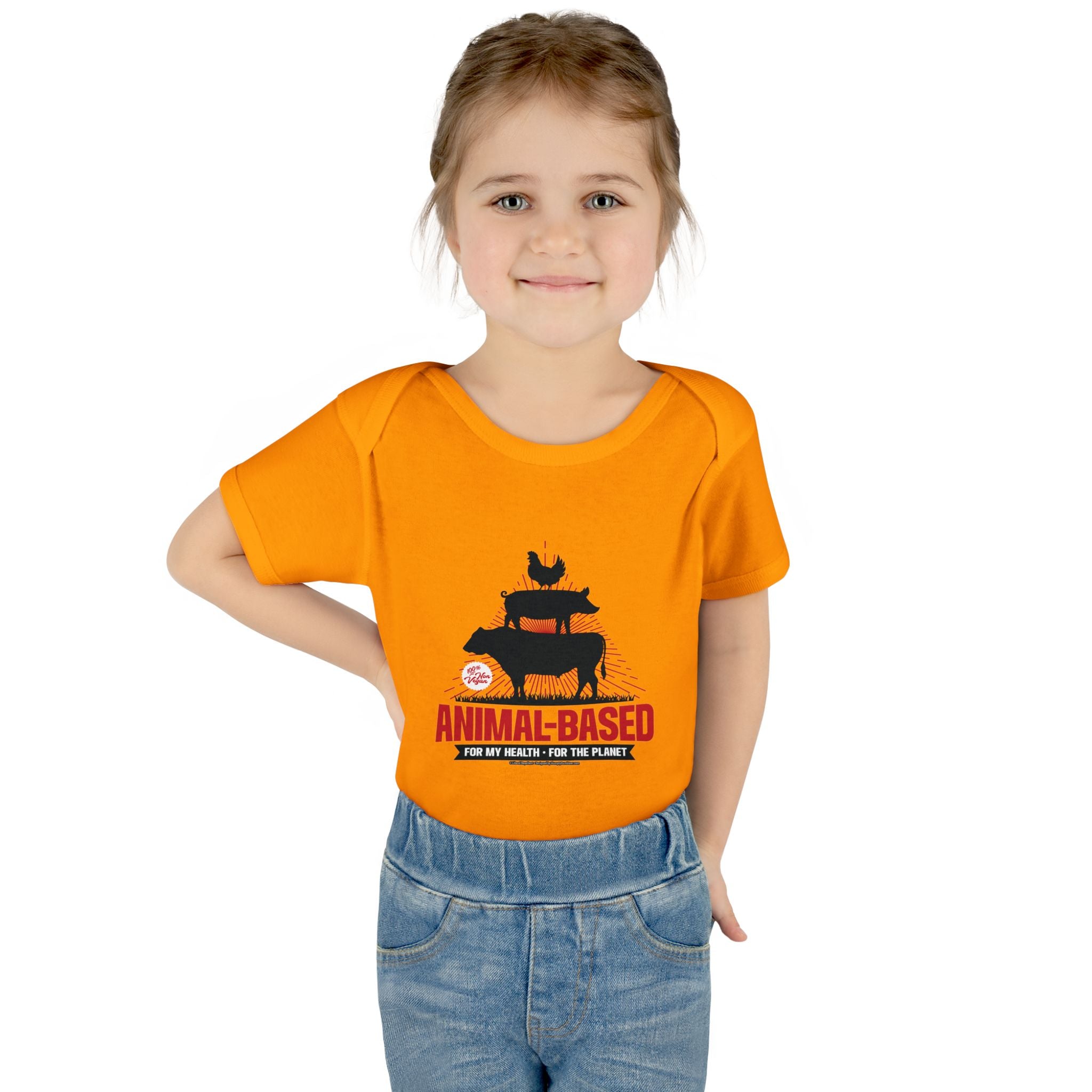 Animal Based - Infant Soft Cotton Onsie Bodysuit