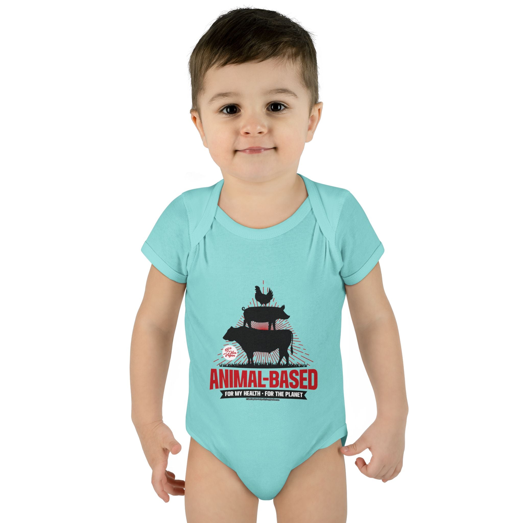 Animal Based - Infant Soft Cotton Onsie Bodysuit