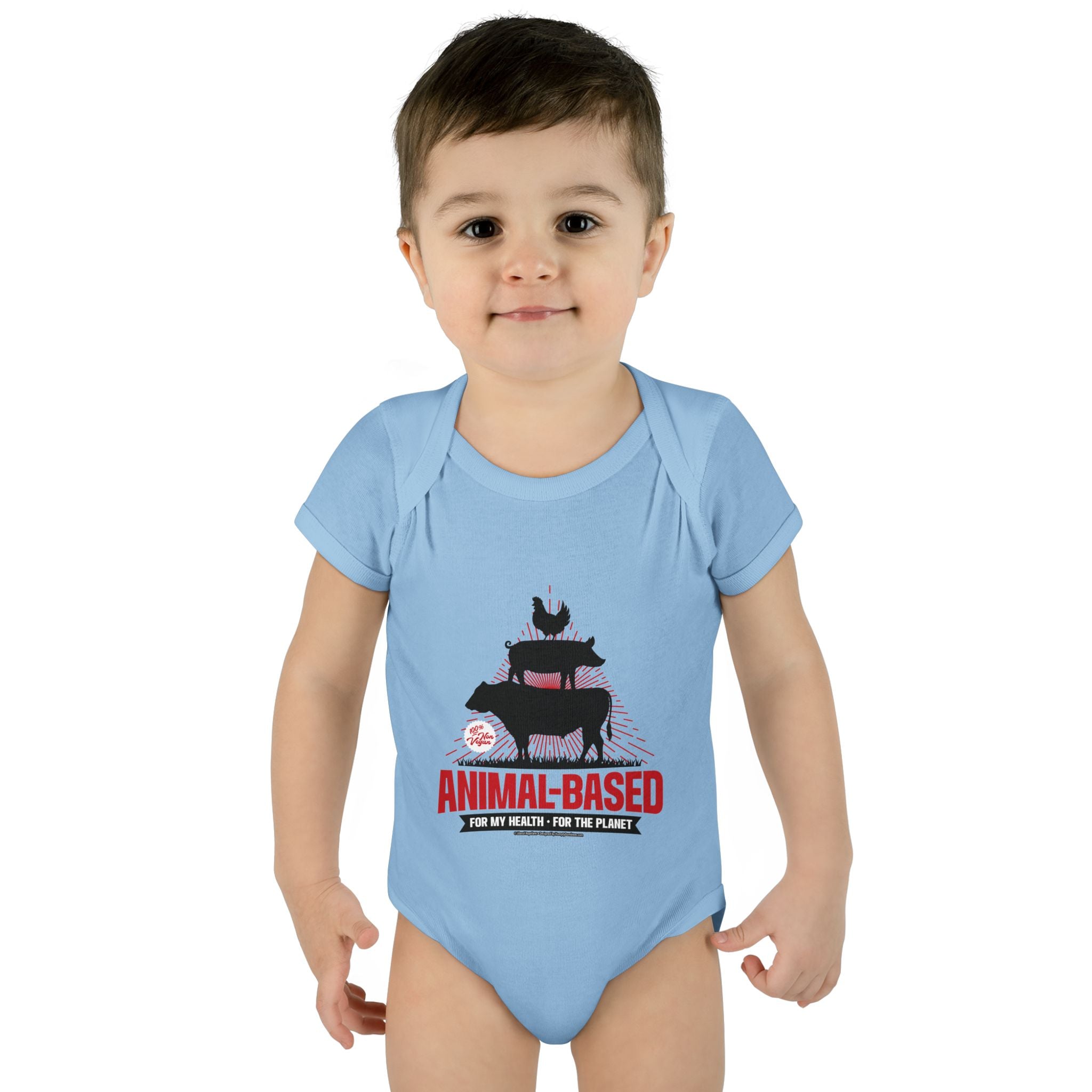 Animal Based - Infant Soft Cotton Onsie Bodysuit