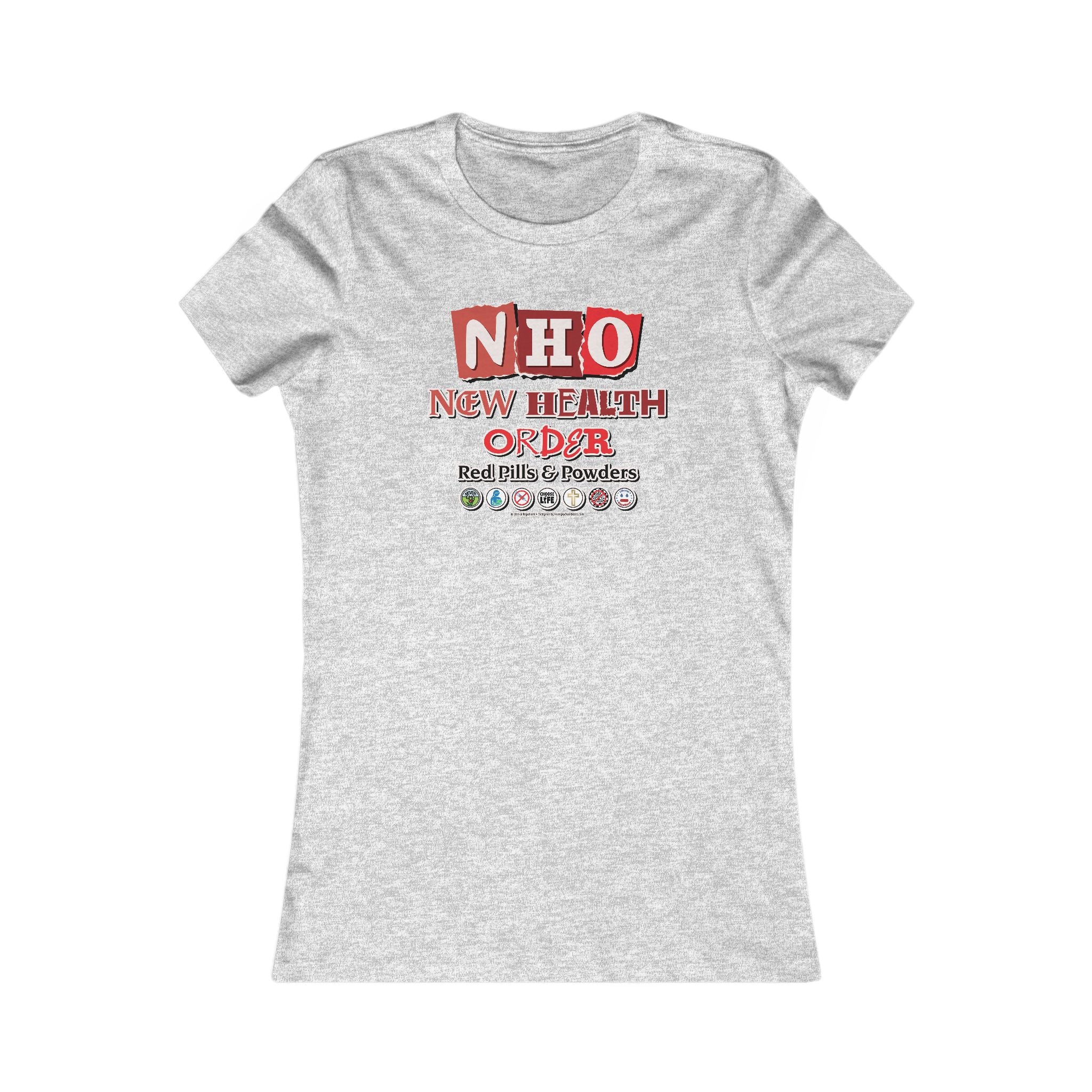 New Health Order - Ladies Soft Cotton Cap Sleeve T-Shirt