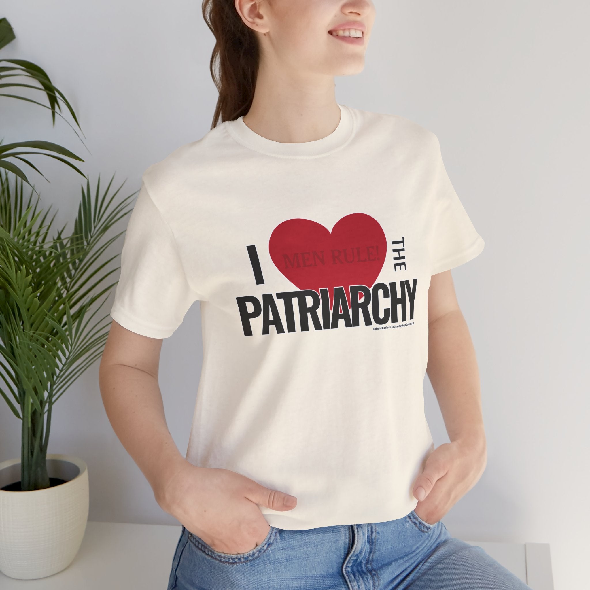 I Love The Patriarchy - Unisex Soft Cotton Short Sleeve T-Shirt