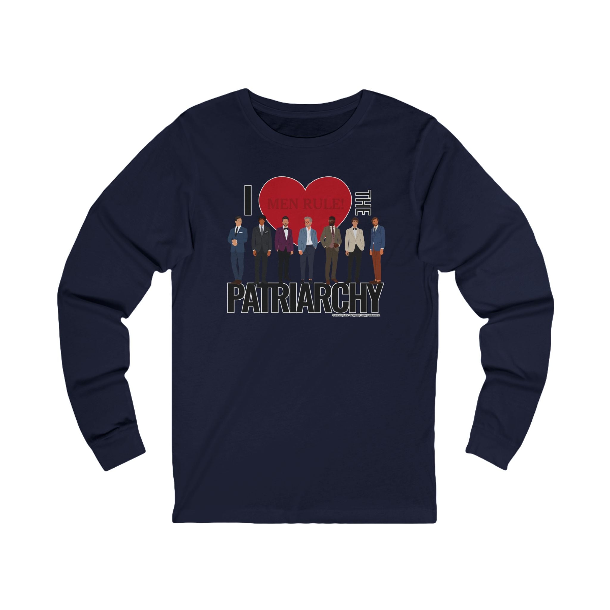 I Love The Patriarchy (The Good 'Ol Boys Club Edition) - Unisex Soft Cotton Long Sleeve T-Shirt