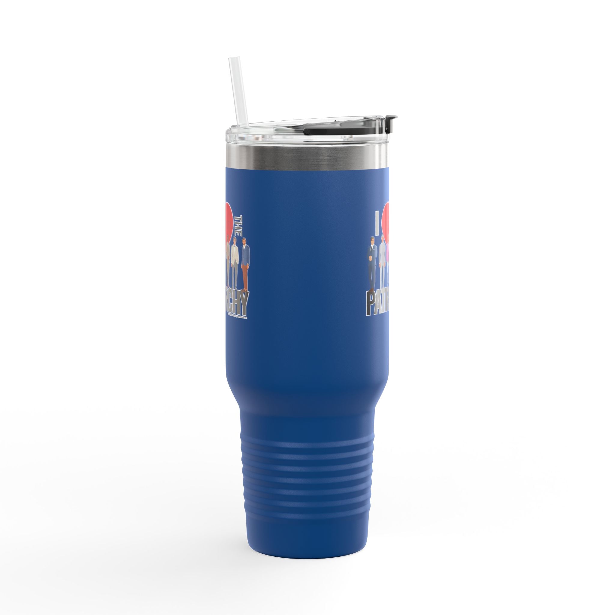 I Heart the Patriarchy (The Good 'Ol Boys Club Edition) - 40oz Insulated Travel Mug