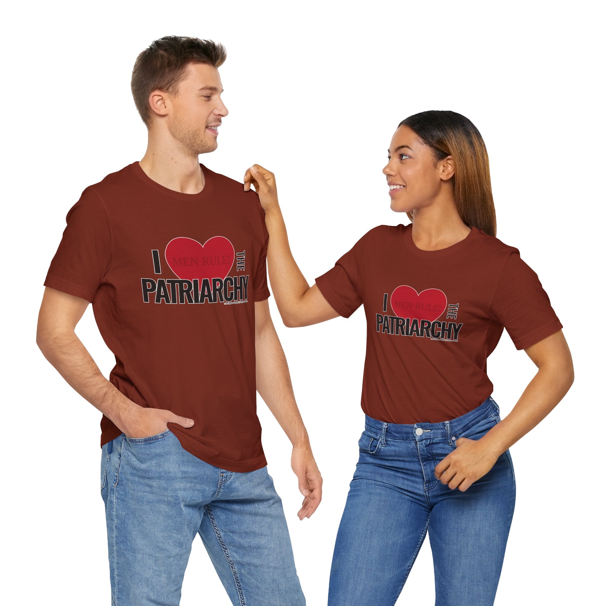 I Love The Patriarchy - Unisex Soft Cotton Short Sleeve T-Shirt