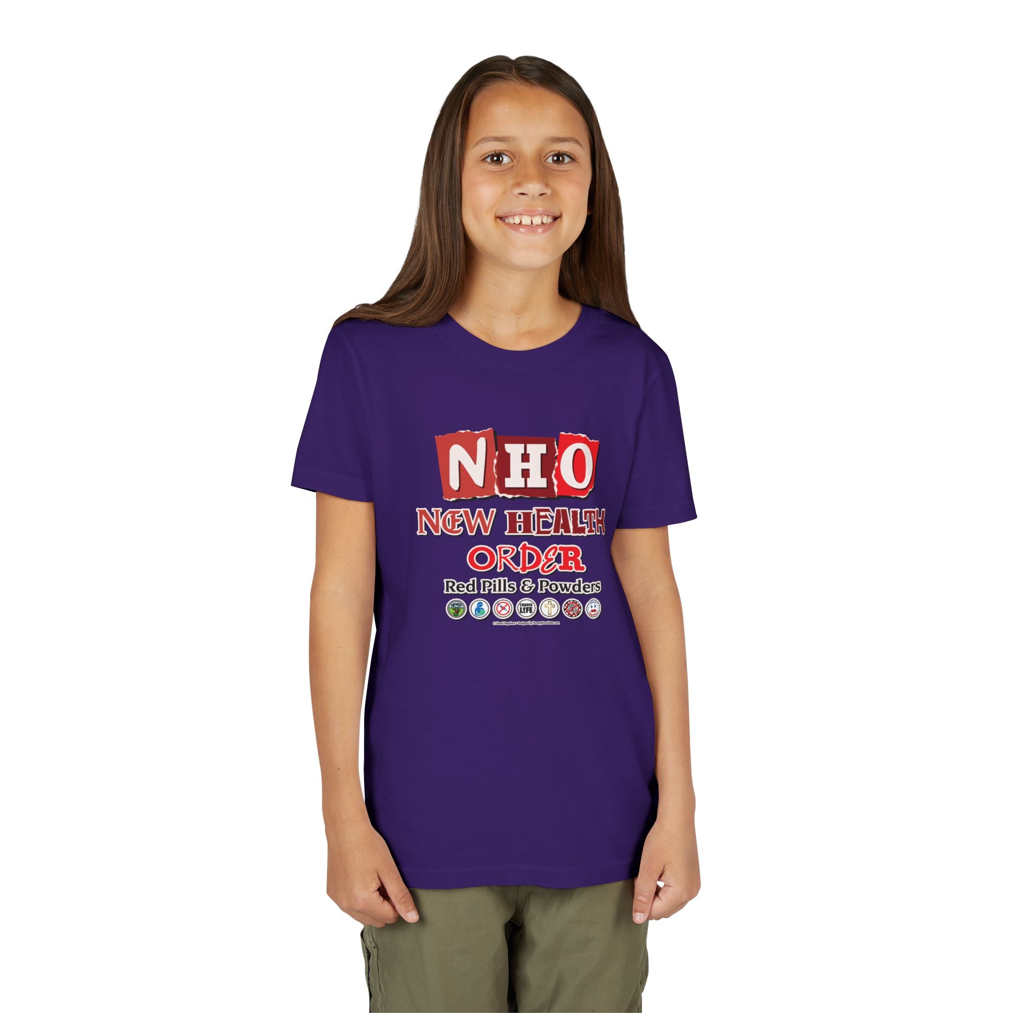 New Health Order - Youth Soft Cotton Short Sleeve T-Shirt