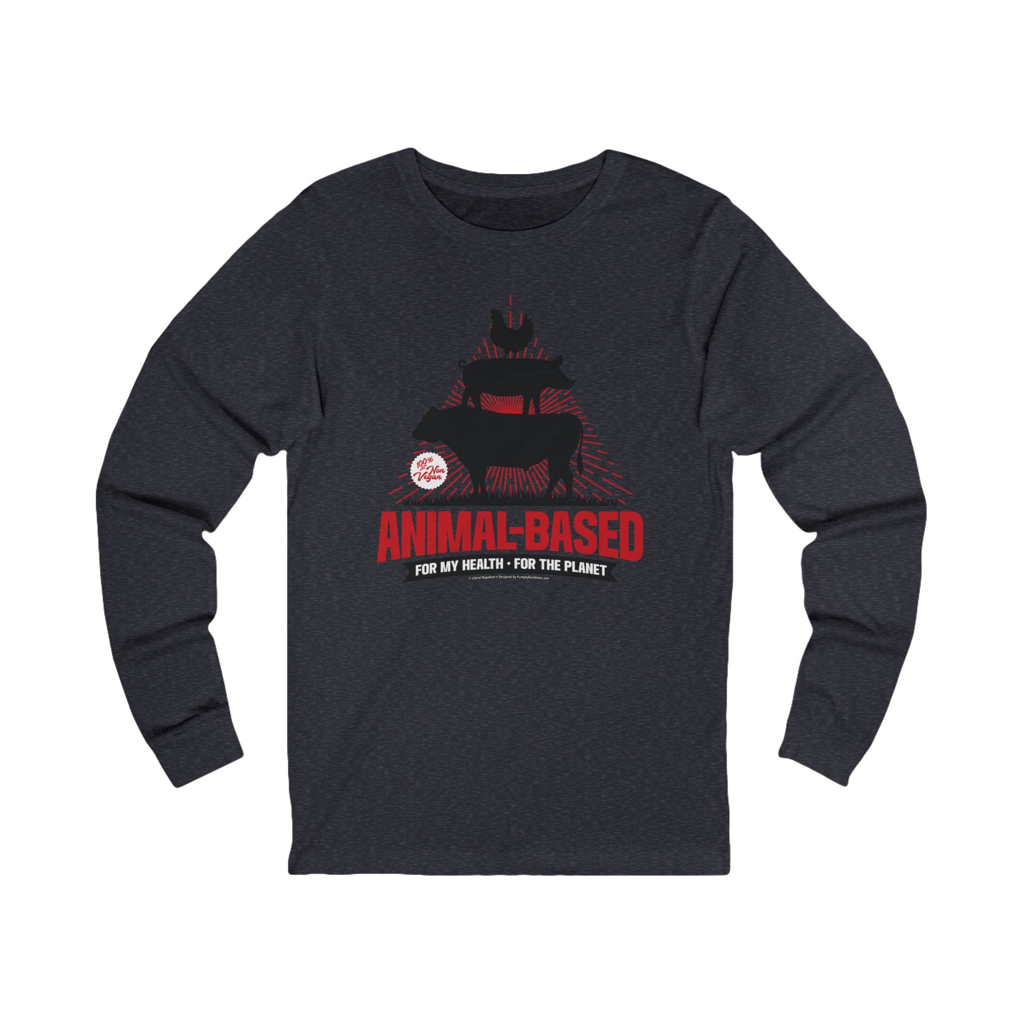 Animal Based - Unisex Soft Cotton Long Sleeve T-Shirt