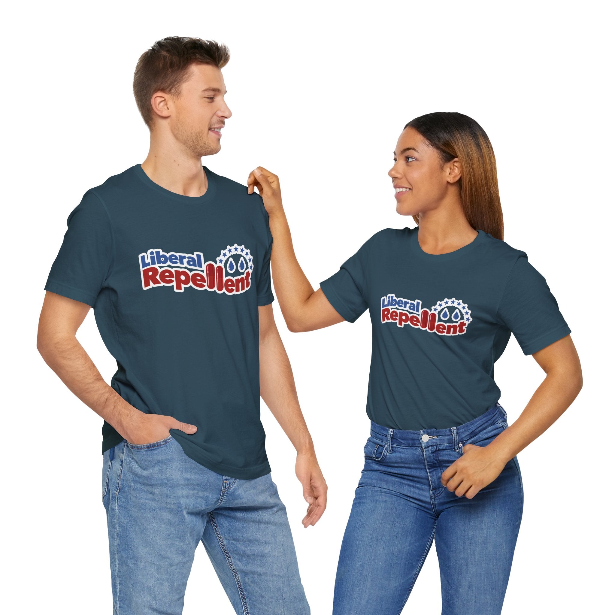Liberal Repellent - Unisex Soft Cotton Short Sleeve T-Shirt